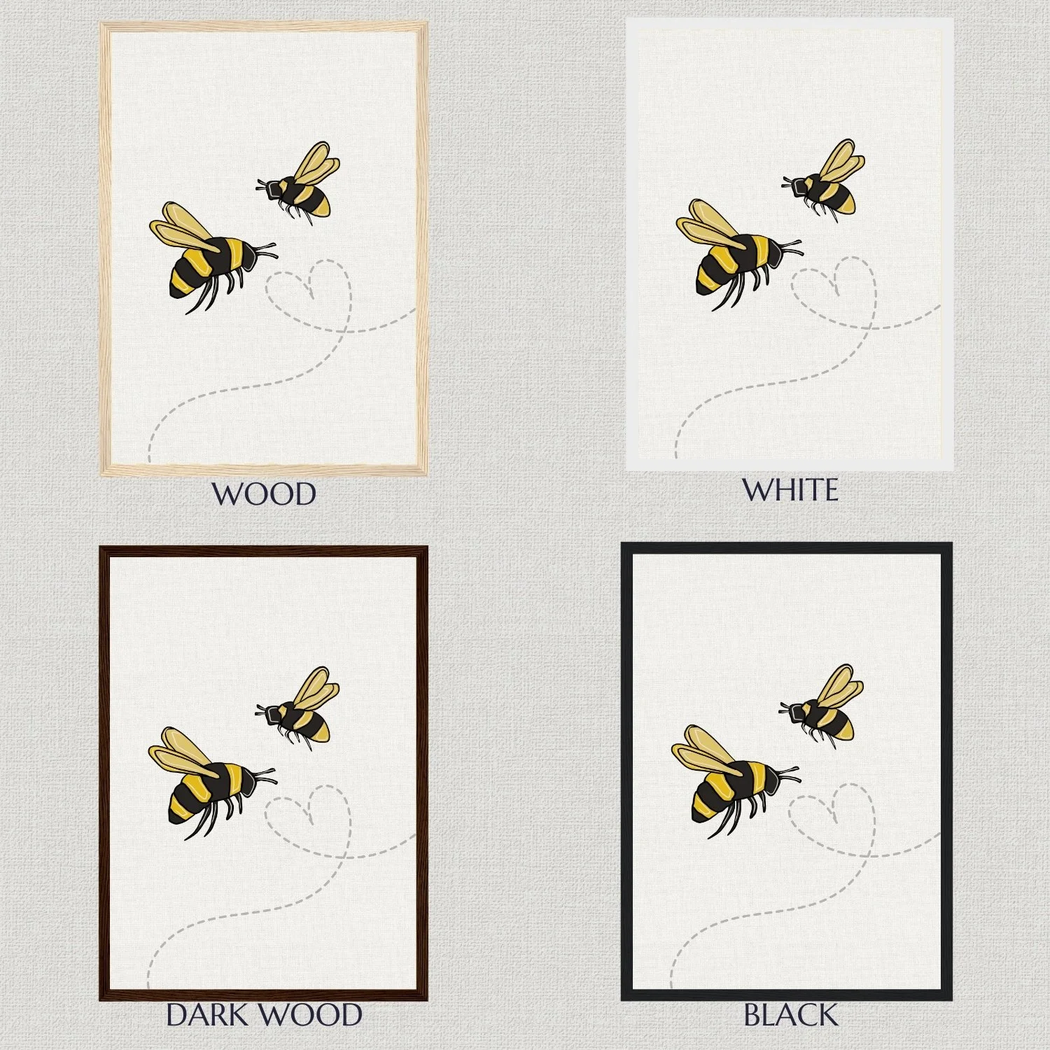 Two bees Frame colours mockup.jpg