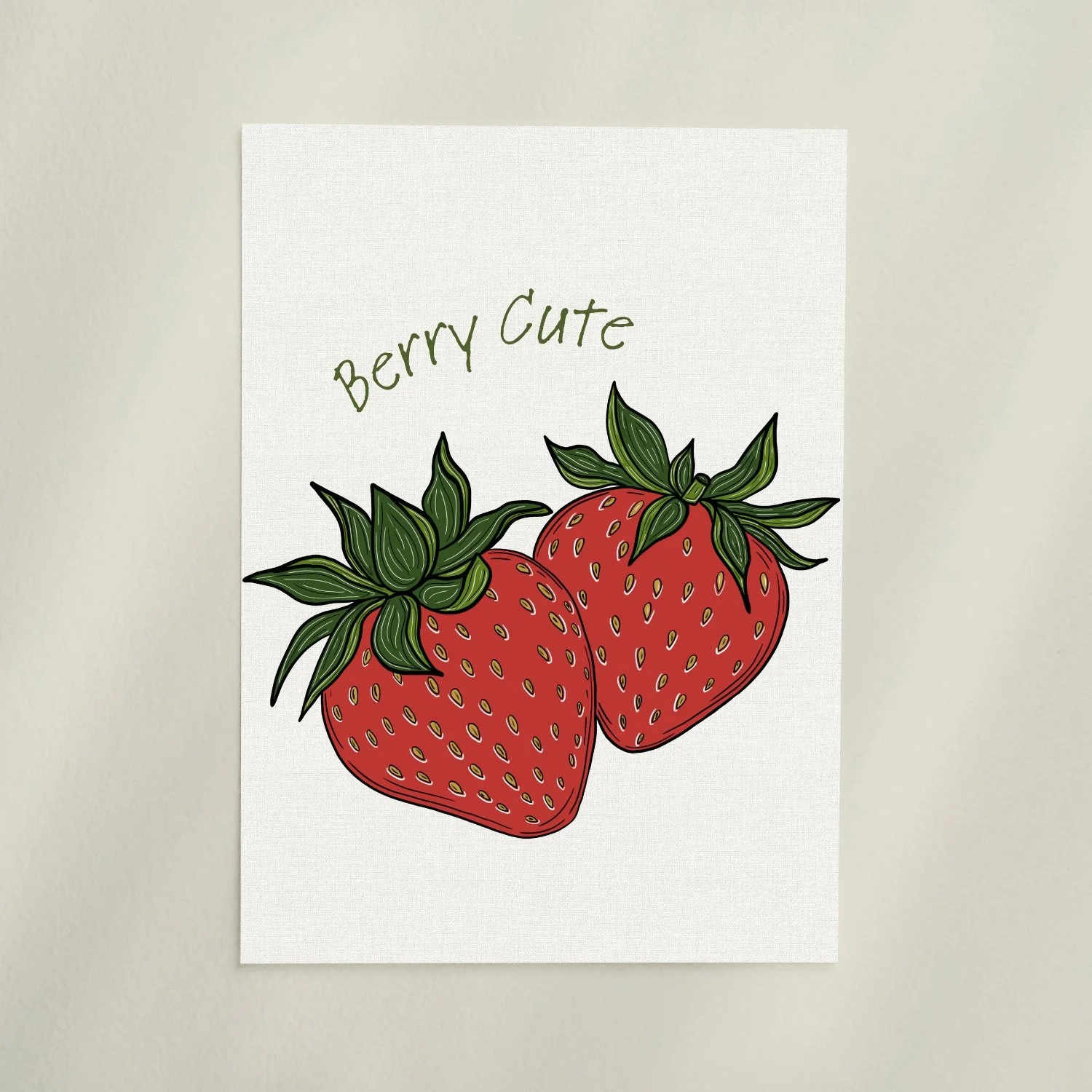 Berry Cute | unframed | print only