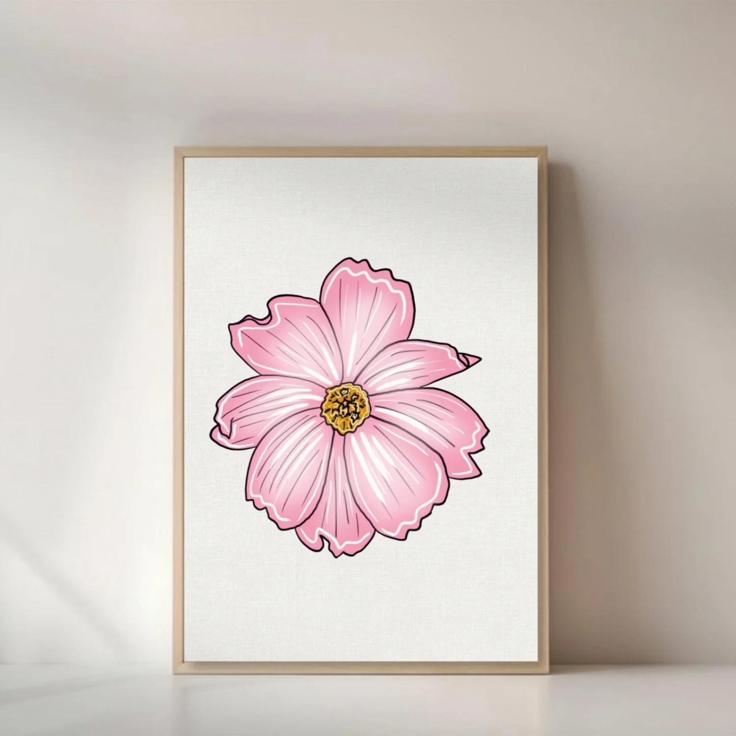 Cosmos | wooden frame