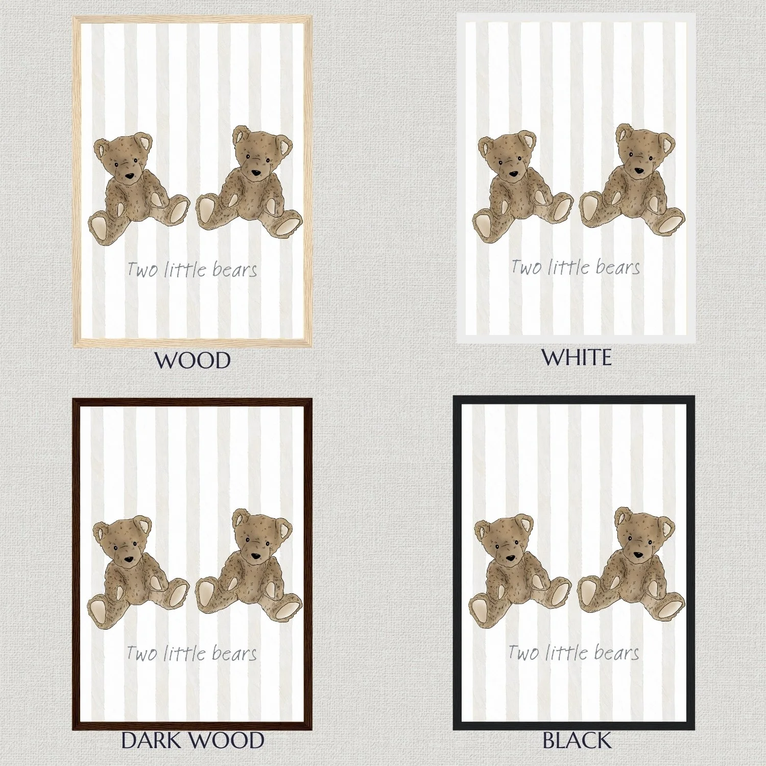 Two little bears Frame colours mockup.jpg