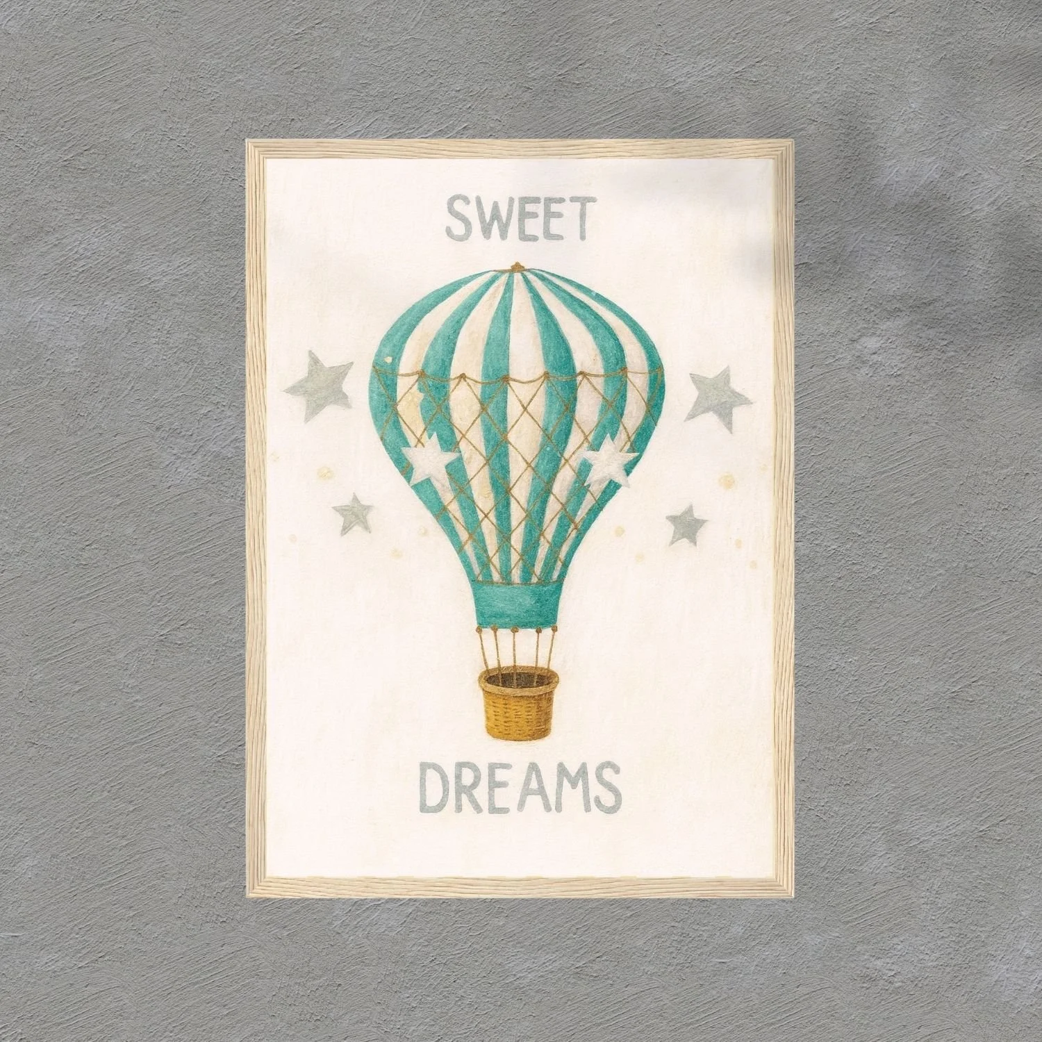Sweet dreams | wooden framed wall art