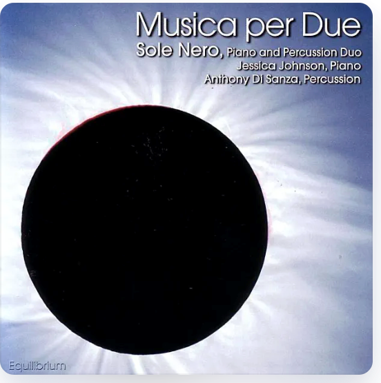 DiSanza - Musica per Due - Solo Nero Piano and Percussion Duo