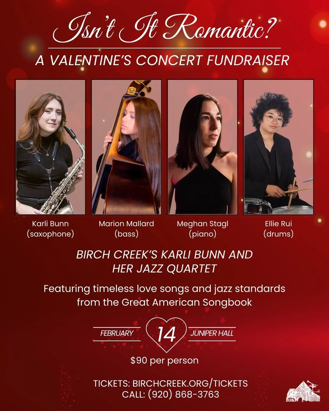 Celebrate love&mdash;for music and for our students! 🎶❤️

Our Valentine&rsquo;s Dinner Concert "Isn't It Romantic?" is more than just a great date night. Every ticket purchased supports our Play It Forward Annual Fund, helping promising yo