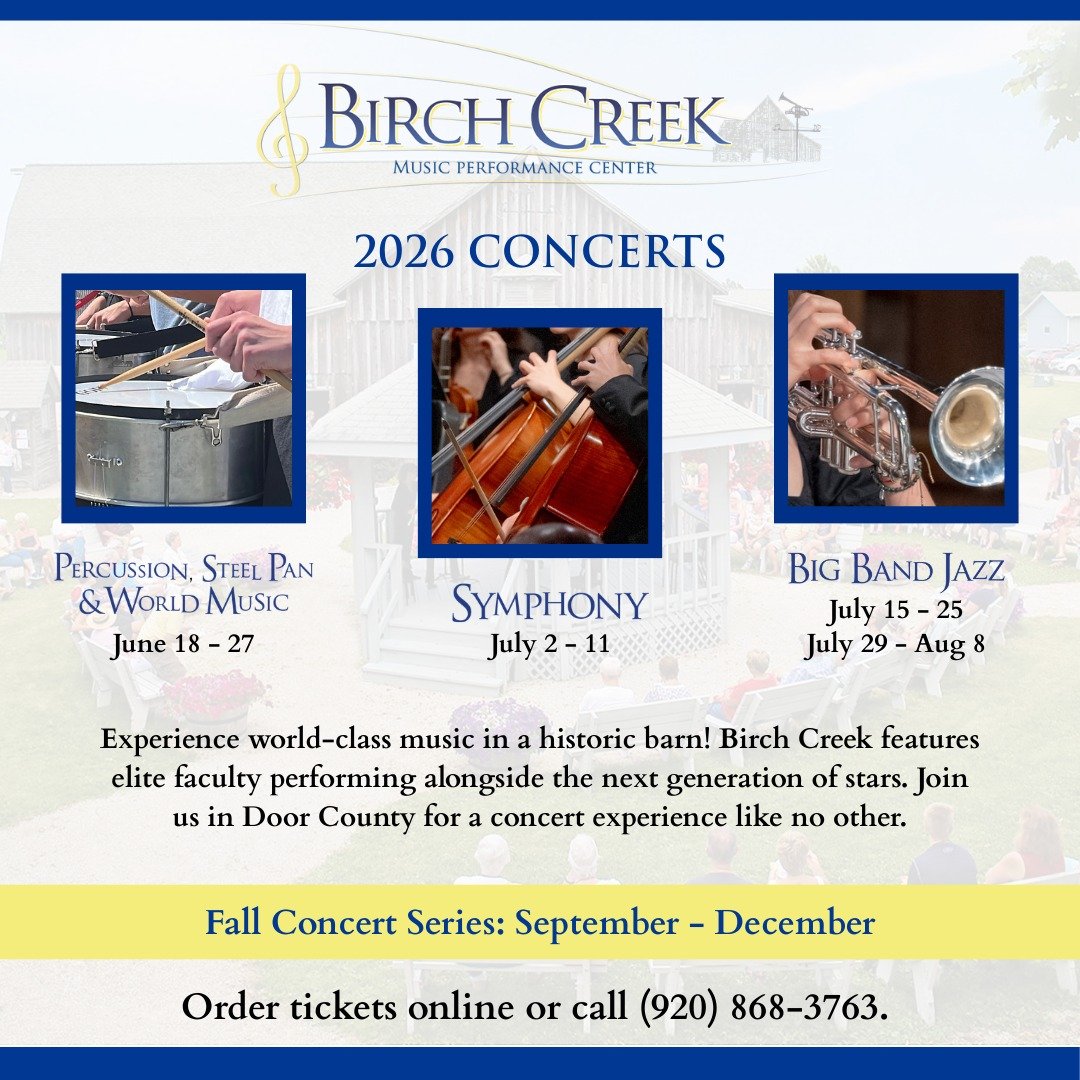 birchcreekmusic
Birch Creek's 2026 Summer Concert Season tickets are on sale NOW!

Join us for nearly 30 incredible concerts featuring world-class musicians, guest artists, and rising stars. 🔗 LINK IN BIO to see the full lineup and get your tickets 