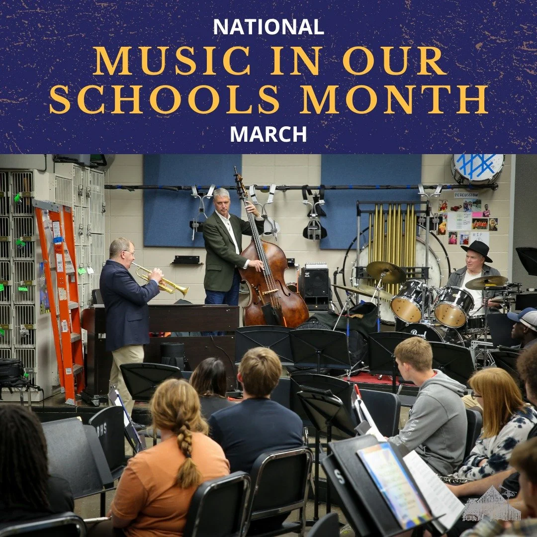 March is Music In Our Schools Month! 🎶✨

From the first squeaky note on a recorder to the goosebumps of a final concert, music education changes lives. It&rsquo;s more than just learning an instrument&mdash;it&rsquo;s about discipline, teamwork, and