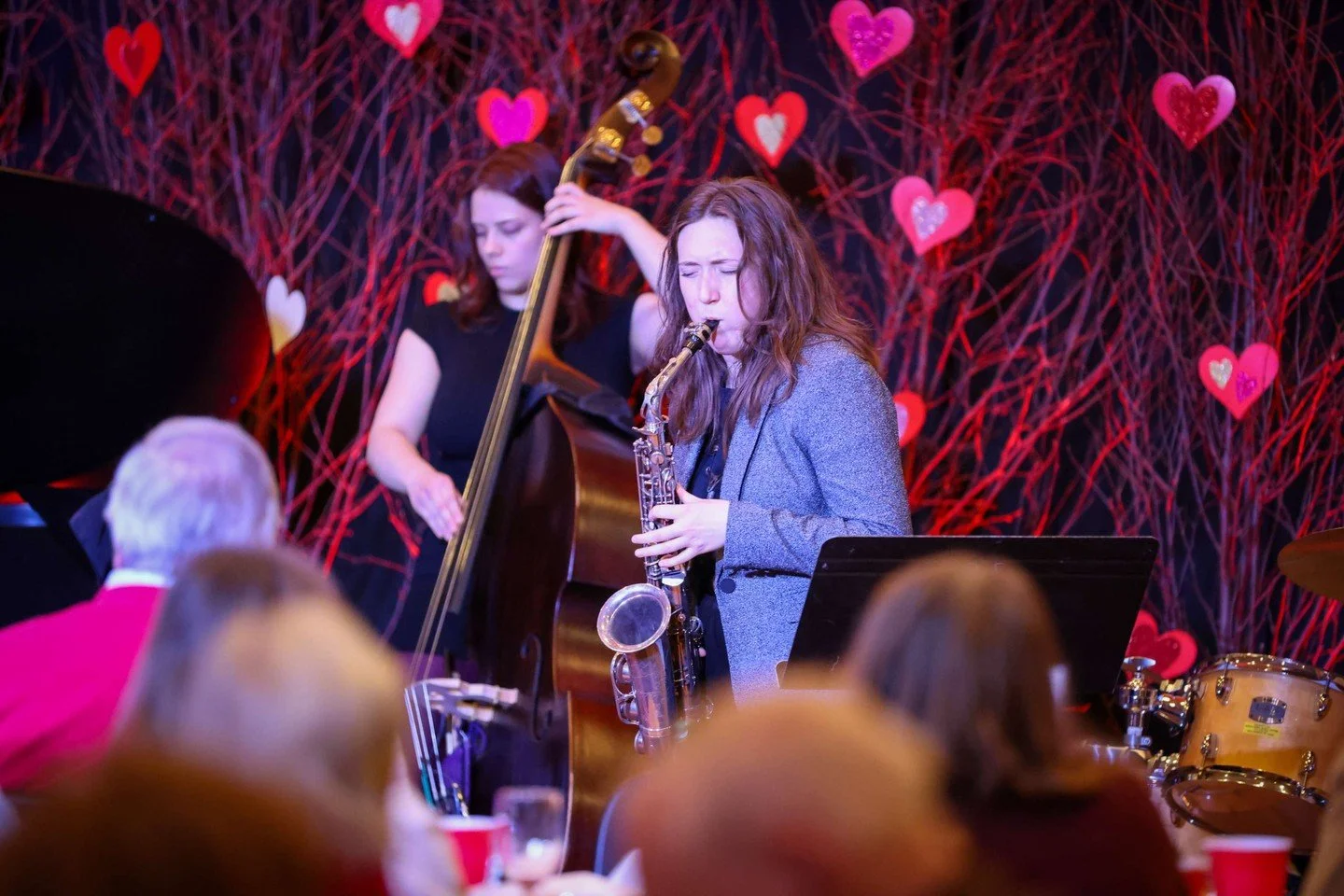The perfect Saturday night in Juniper Hall. 🎷✨

We are still buzzing from our "Isn&rsquo;t It Romantic?" Valentine&rsquo;s Concert Fundraiser. Karli Bunn and her quartet delivered an absolutely world-class performance, bringing soulful sop