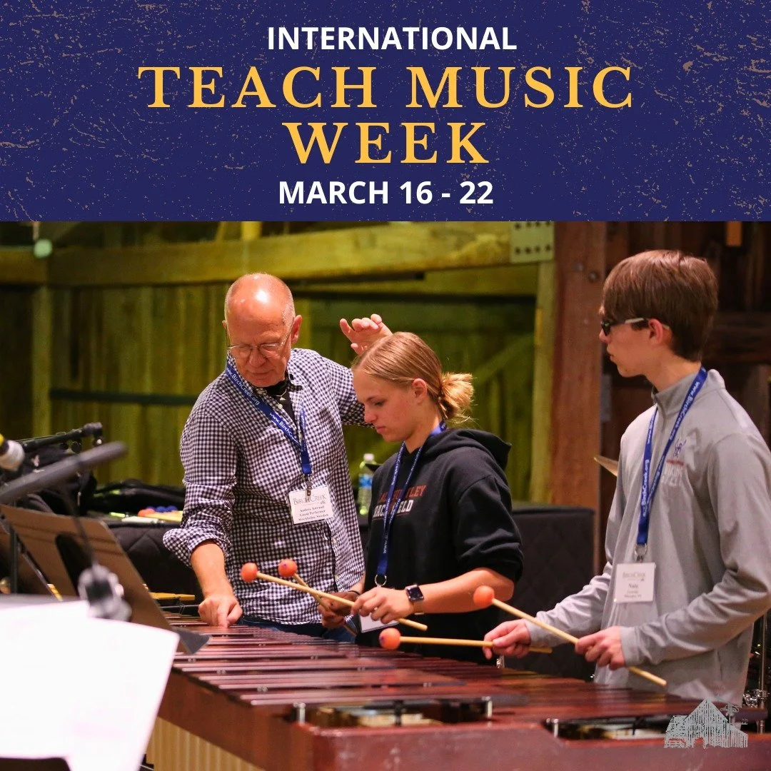 Music is better when we&rsquo;re learning it together. 🤝✨

Happy International Teach Music Week! To every student currently grinding in the practice room: we see you. To every teacher pushing us to be better: we appreciate you.

Music isn't just abo