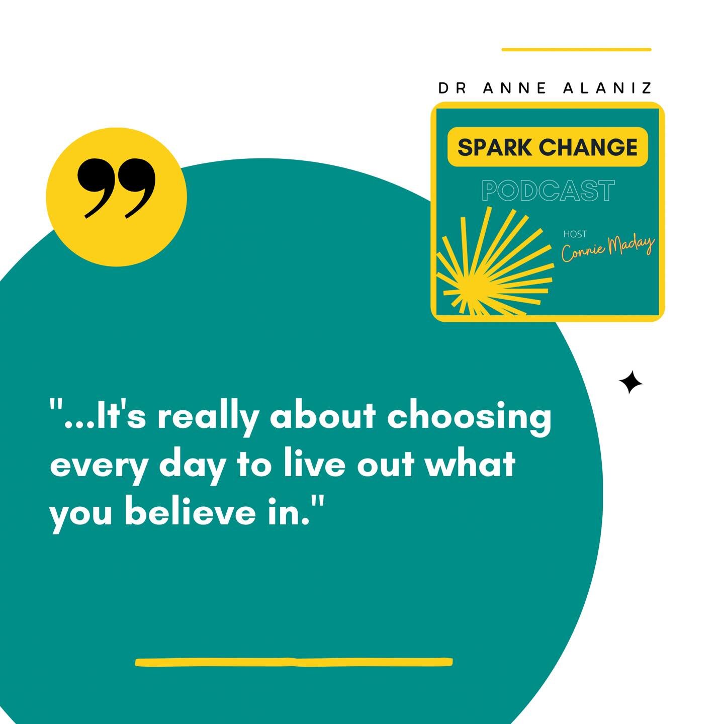 &quot;...It's really about choosing every day to live out what you believe in.&quot; - Dr Anne Alaniz

To learn more or donate to @pothawira_international visit pothawira.org

#sparkchange  #podcast #podcaster #educatorsofinstagram #sparktoempower #c