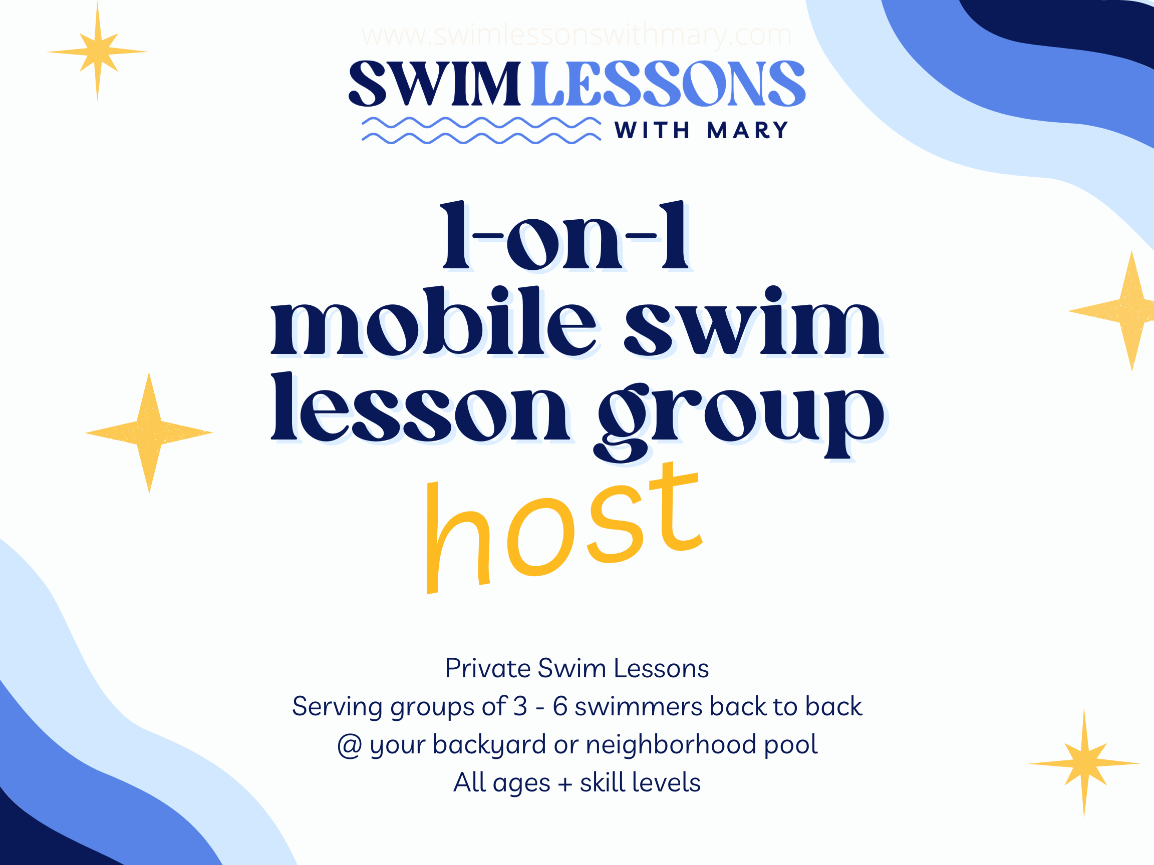 Summer 2026 Travel Lesson Group - Zip Codes: 29607, 29609, 29611 - Wednesday 9am start (BM)