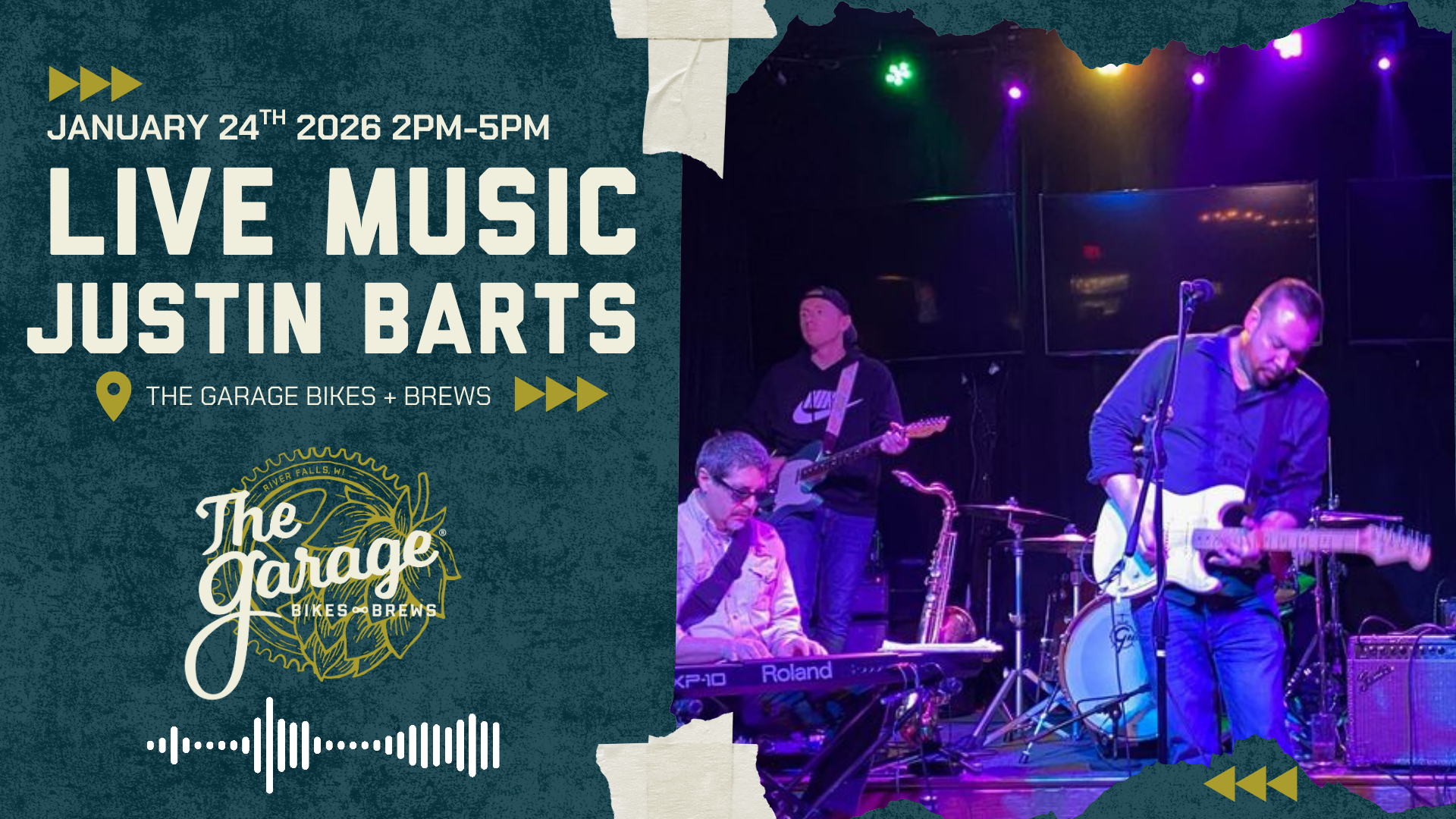 LIVE Music Featuring Justin Barts