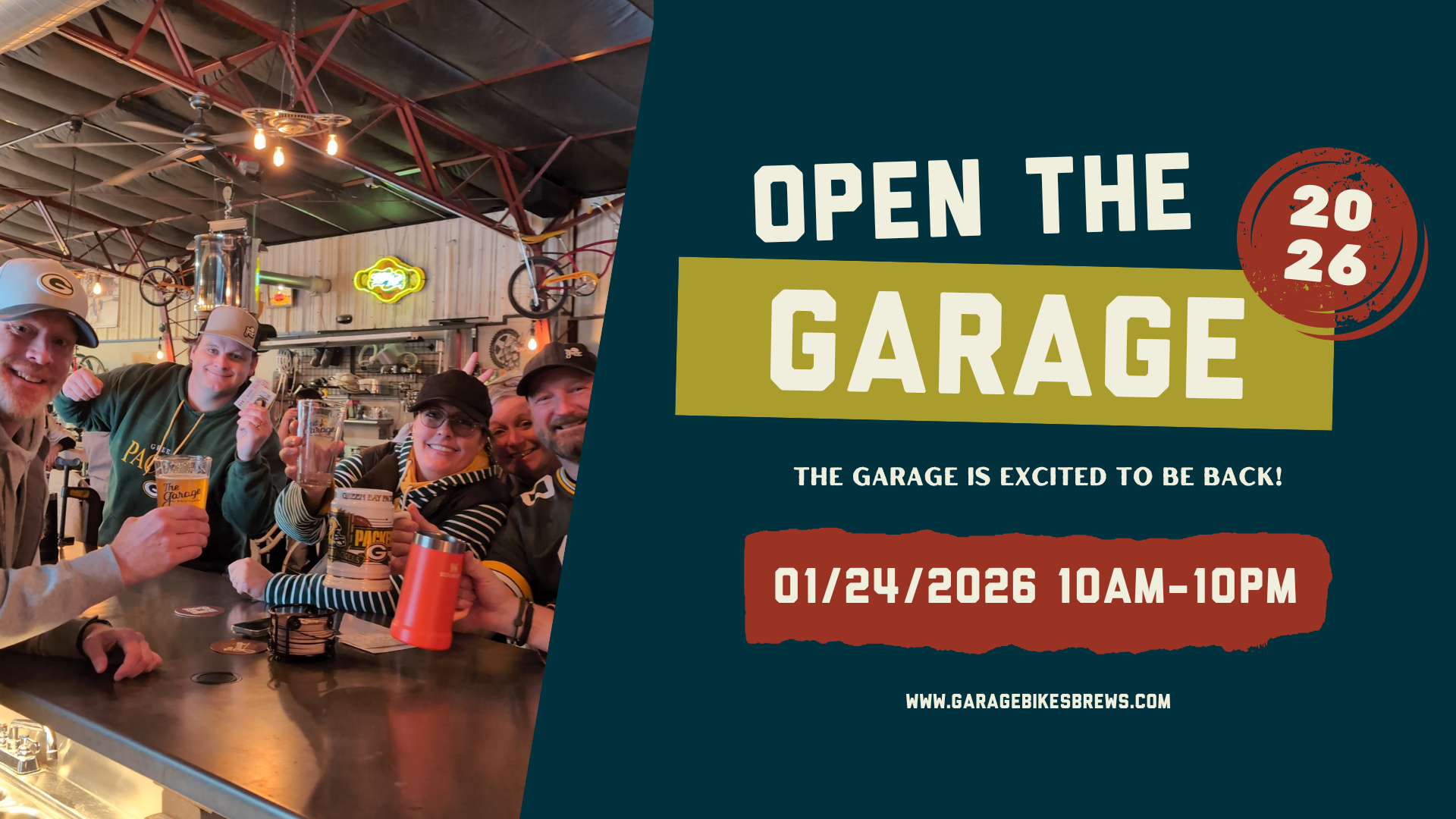 Open The Garage Party