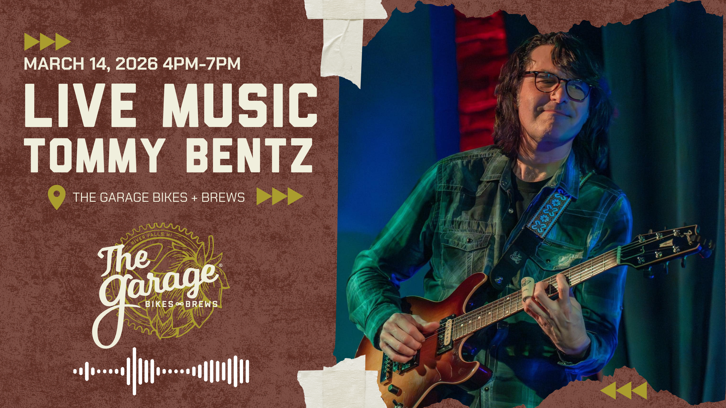 LIVE Music Featuring Tommy Bentz Solo