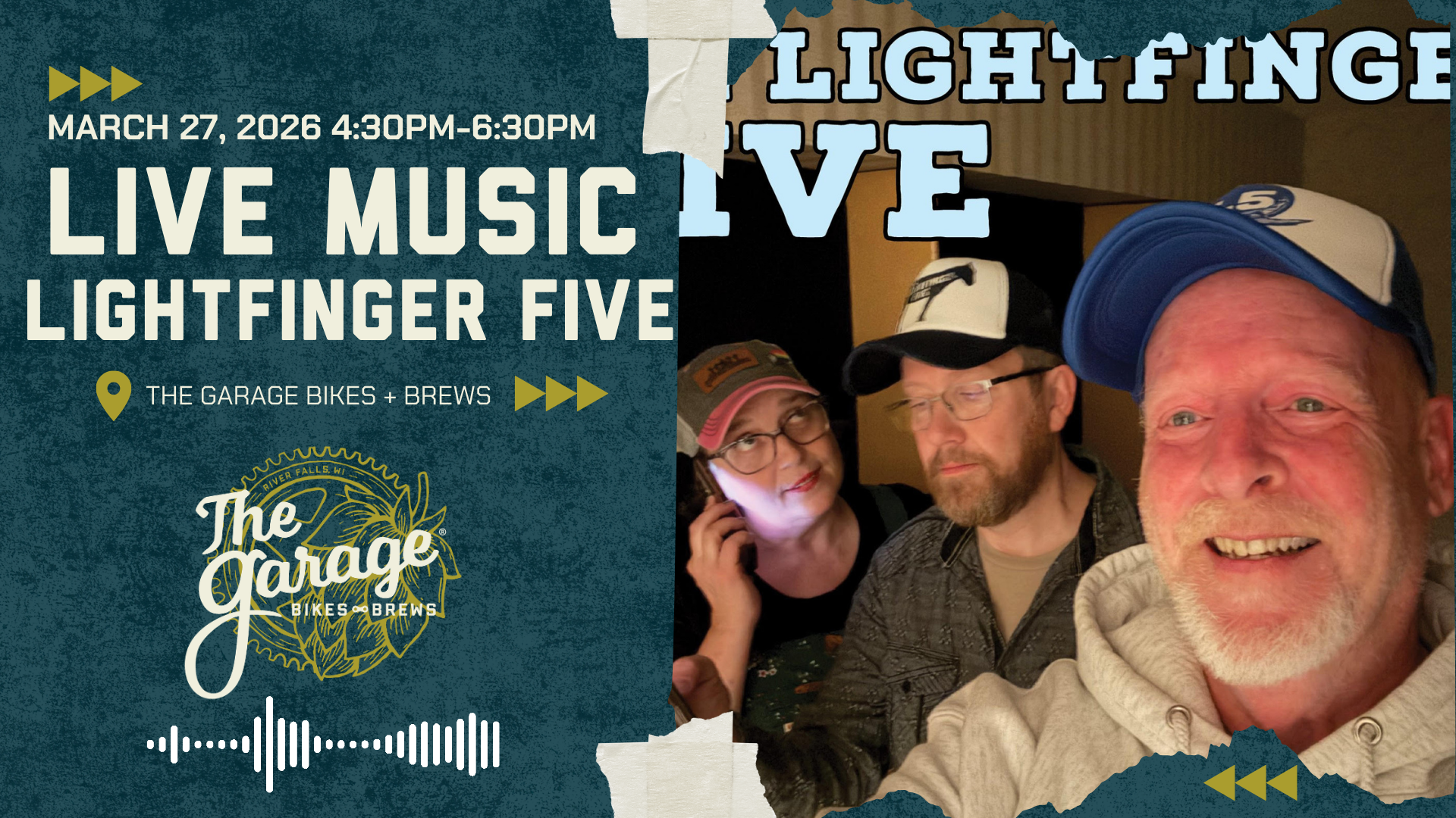 LIVE Music Featuring Lightfinger Five