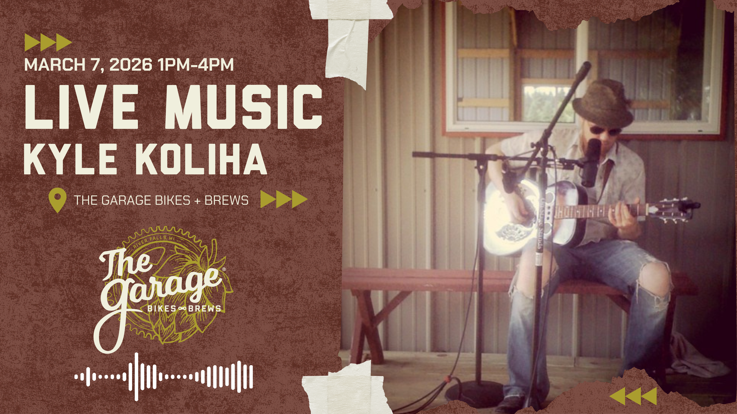 LIVE Music Featuring Kyle Koliha