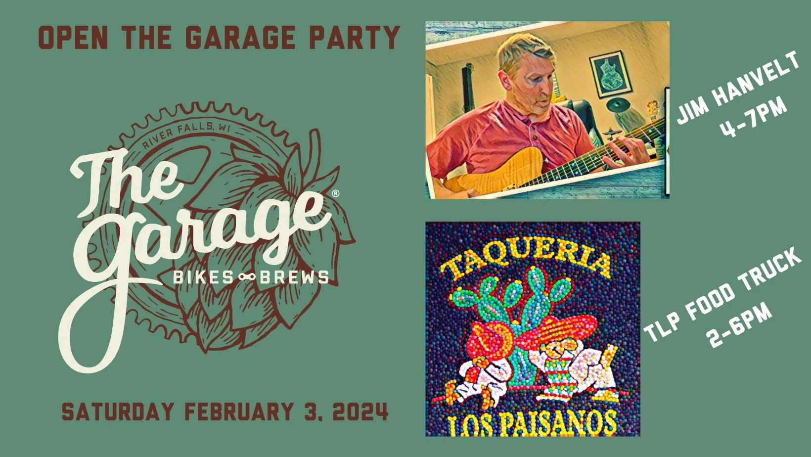 Open the Garage — The Garage Bikes ⚯ Brews