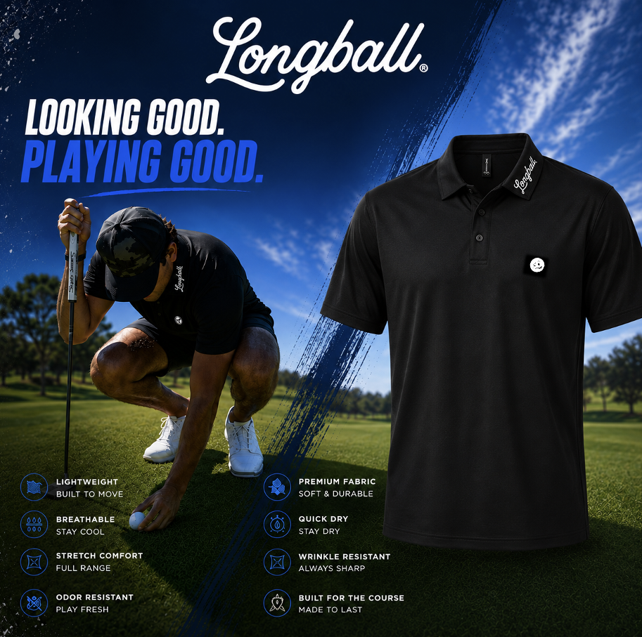 Longball Slick Polo