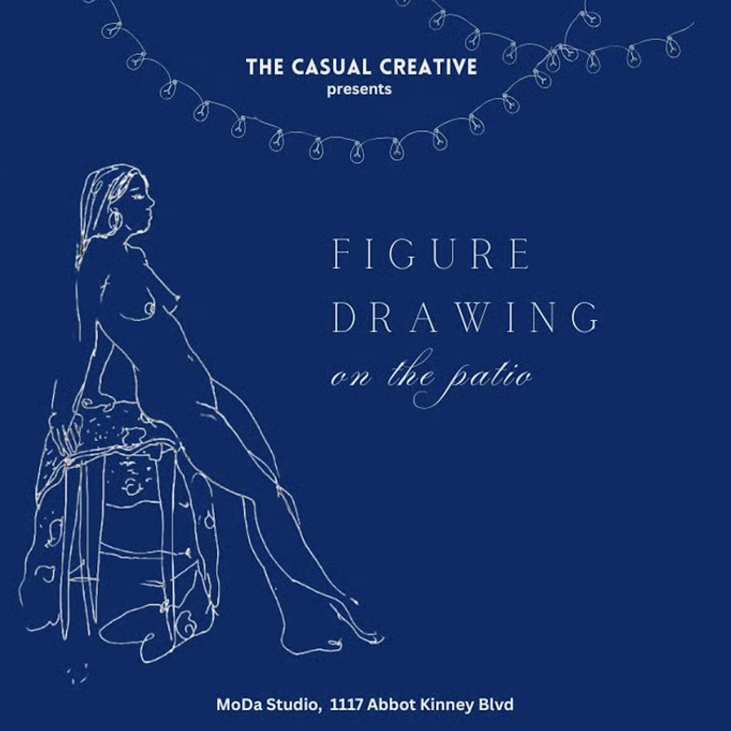 Figure Drawing on the Patio