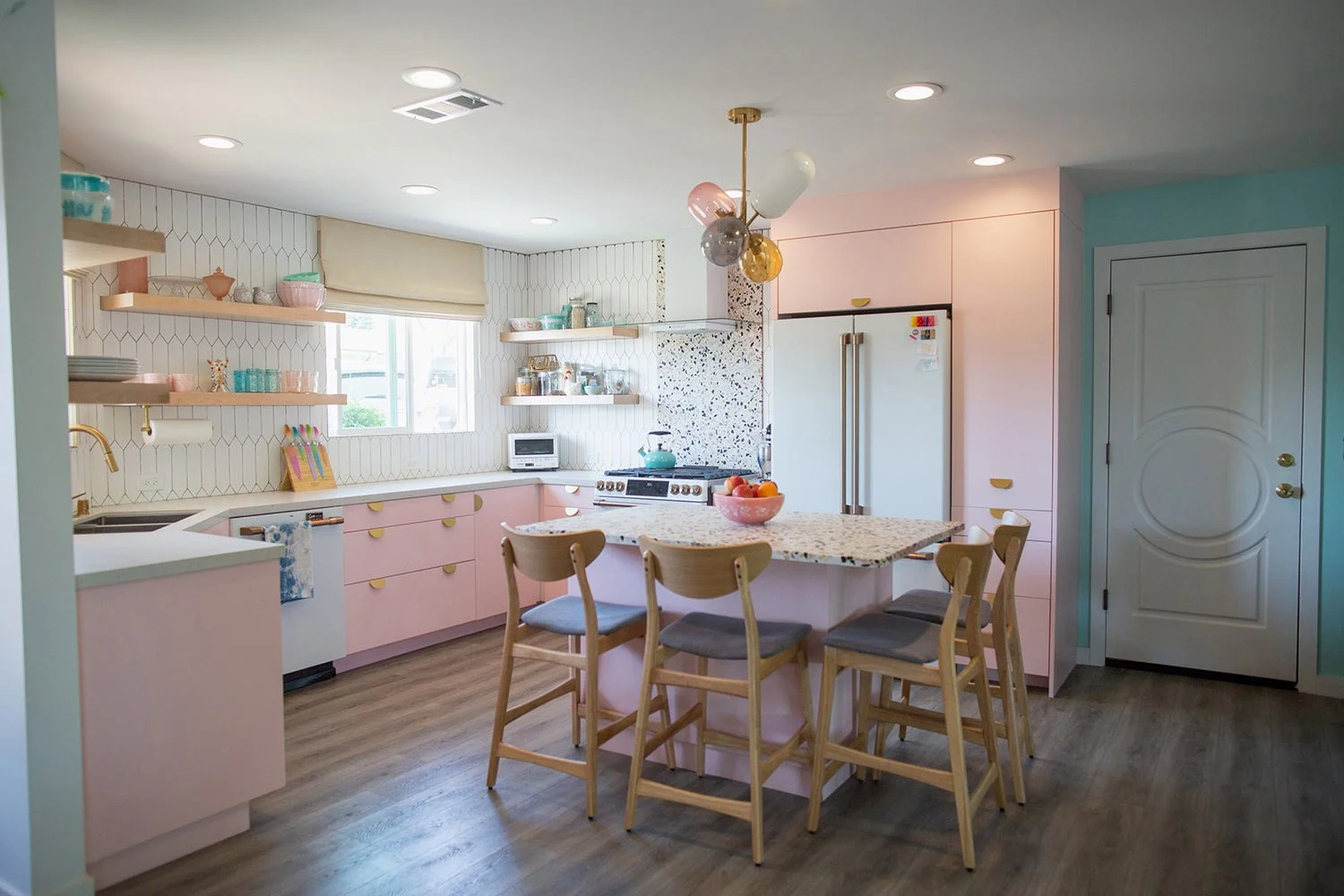 Doll House Inspired; Fun And Sophisticated Kitchen Remodel in Thousand Oaks, CA by Mackenzie Collier Interiors project photo 2