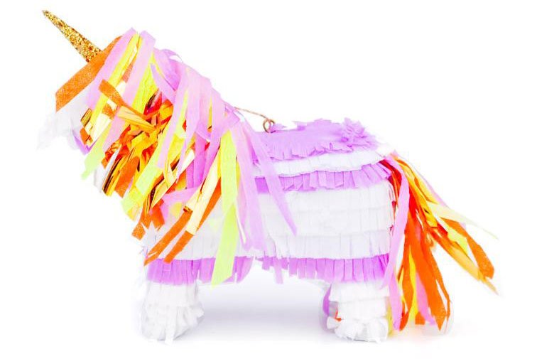Leif Unicorn Piñata Ornament