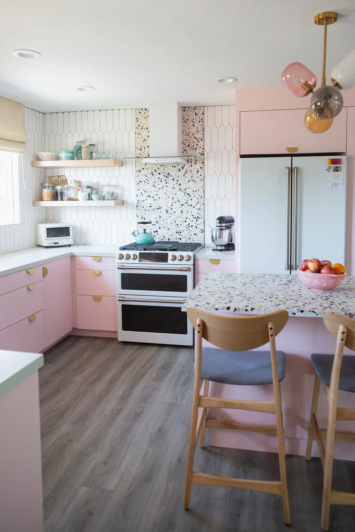 Doll House Inspired; Fun And Sophisticated Kitchen Remodel in Thousand Oaks, CA by Mackenzie Collier Interiors project photo 5