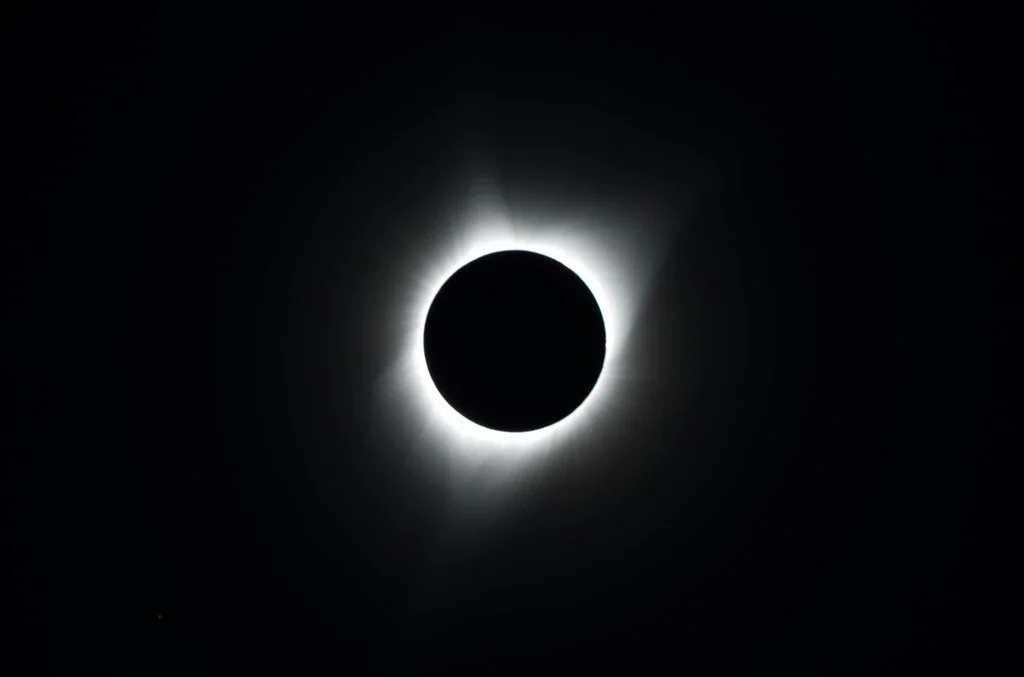 A photo of an eclipse