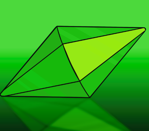 The Sims logo laying on its side.