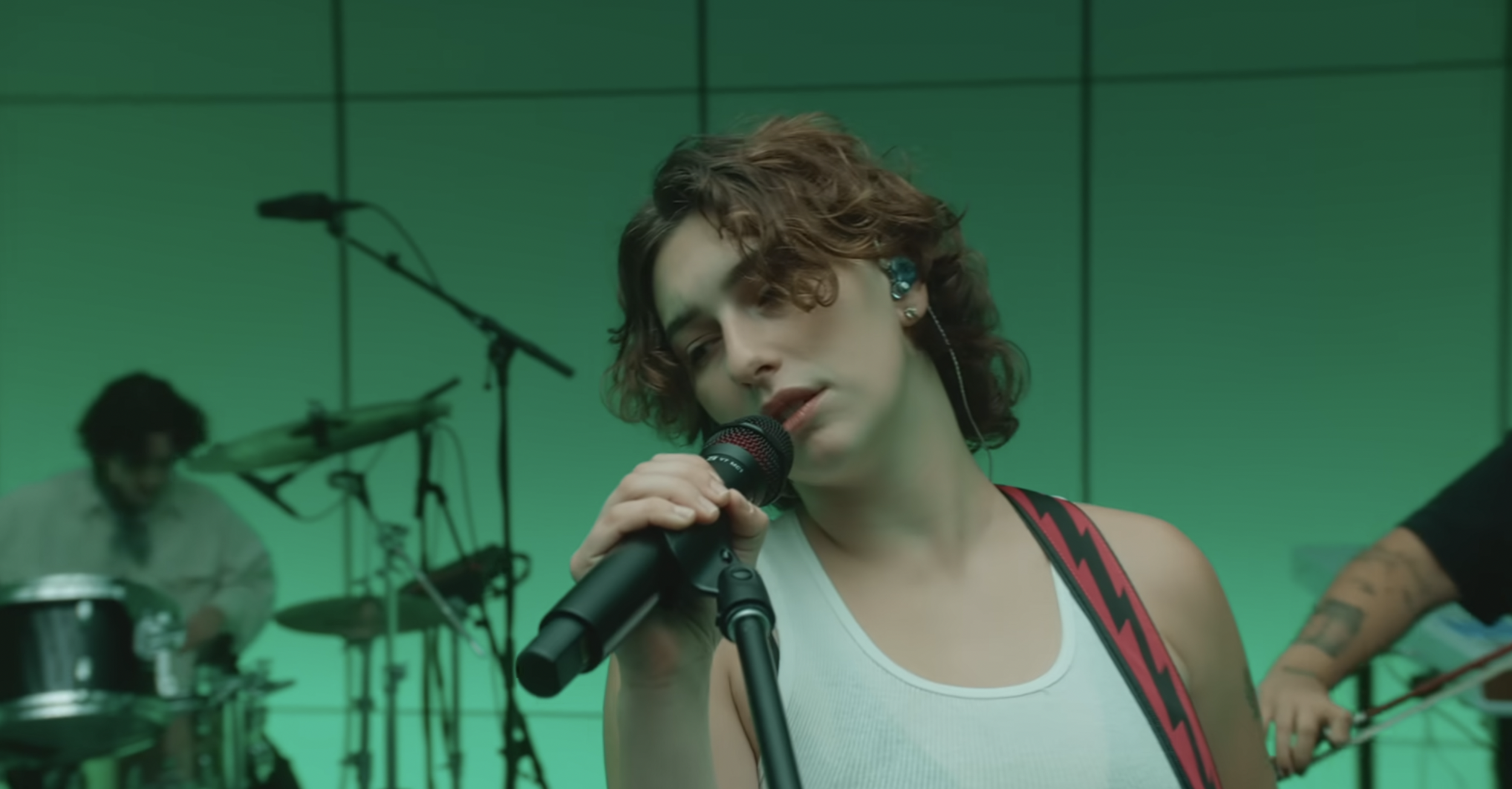 image of king princess performing live for vevo youtube