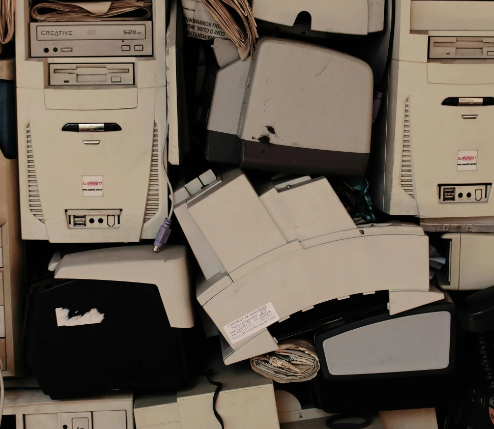 Various vintage technology.