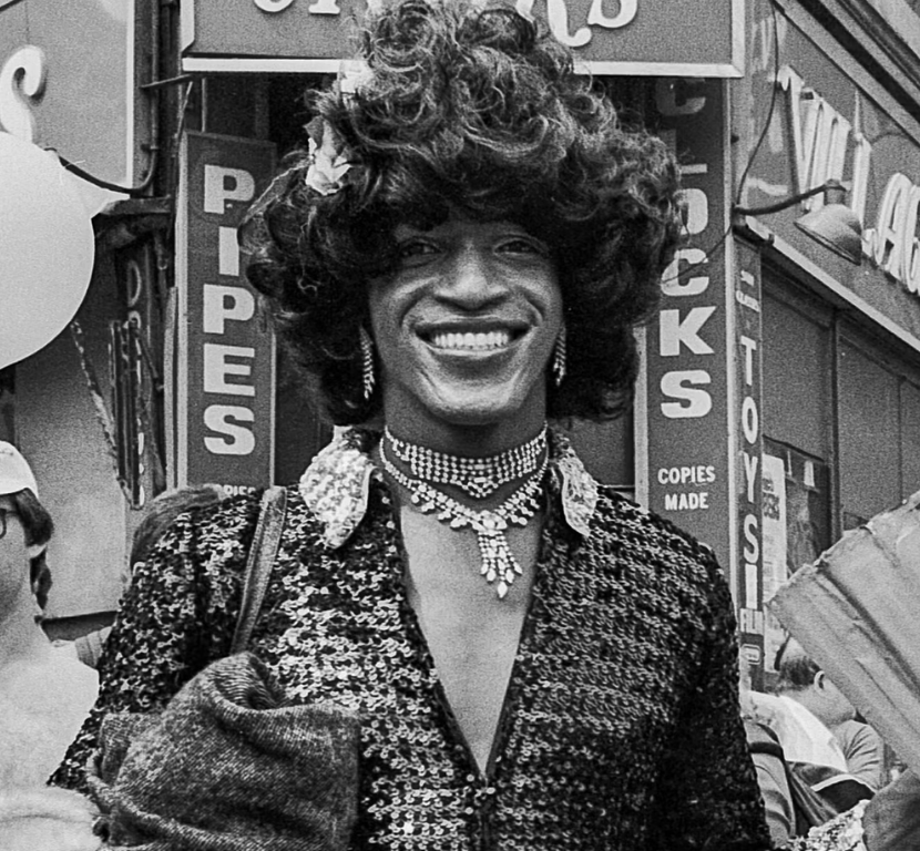 Photo of trans icon Marsha P. Johnson