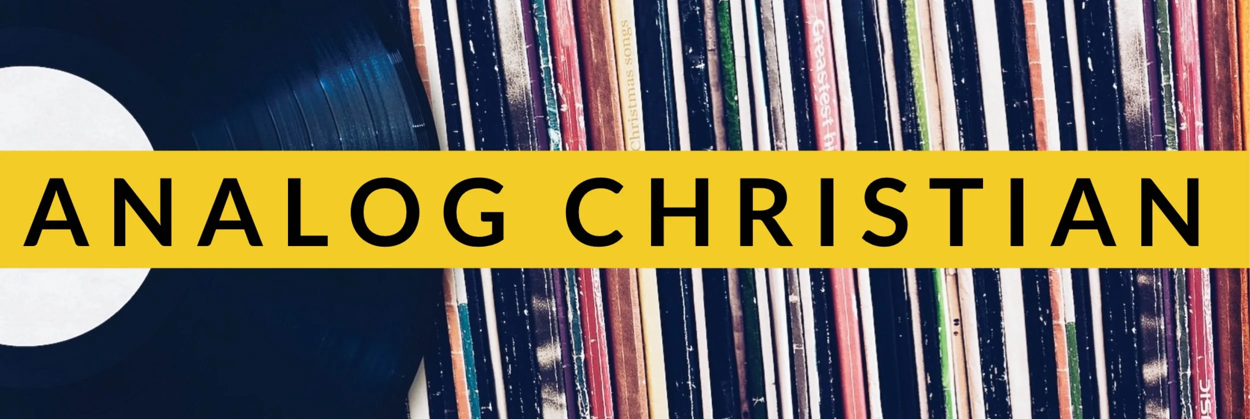 Analog Christian Message Vintage Faith Church