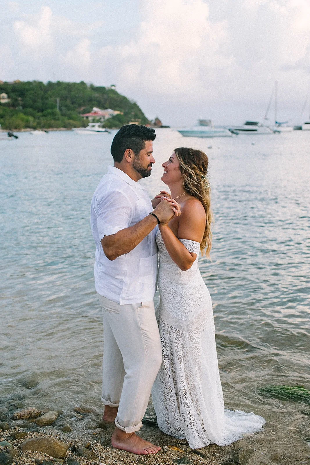 BETHANY + ALBERTO’S INTIMATE ST JOHN WEDDING