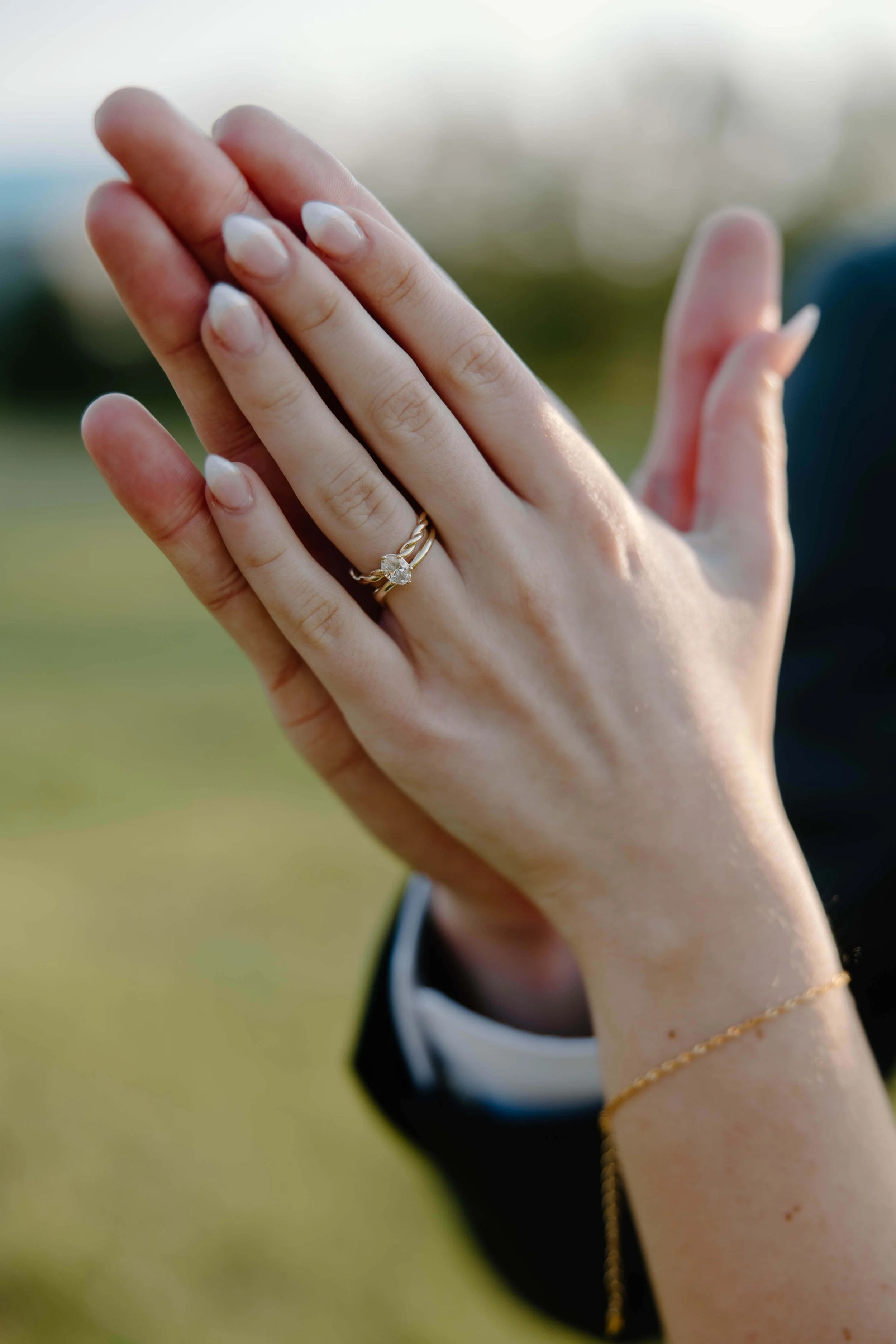 Candid portraits of bride and groom at summer wedding on their wedding day at The Atrium in Sioux Falls, photographed by Jenna Heckel Photography.