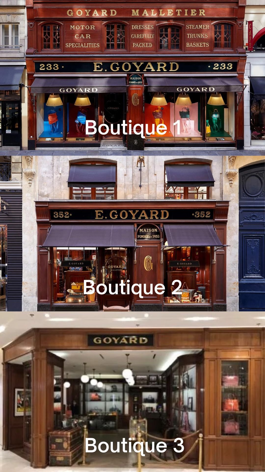 Maison Goyard Boutique London