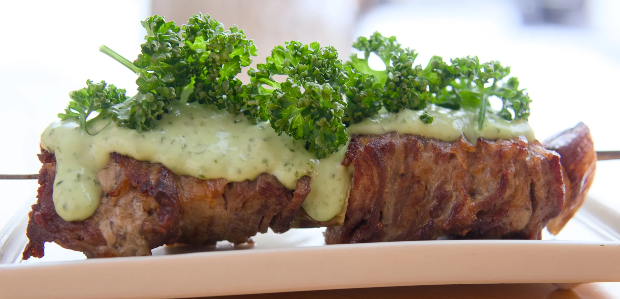 Beef and pork yakitori