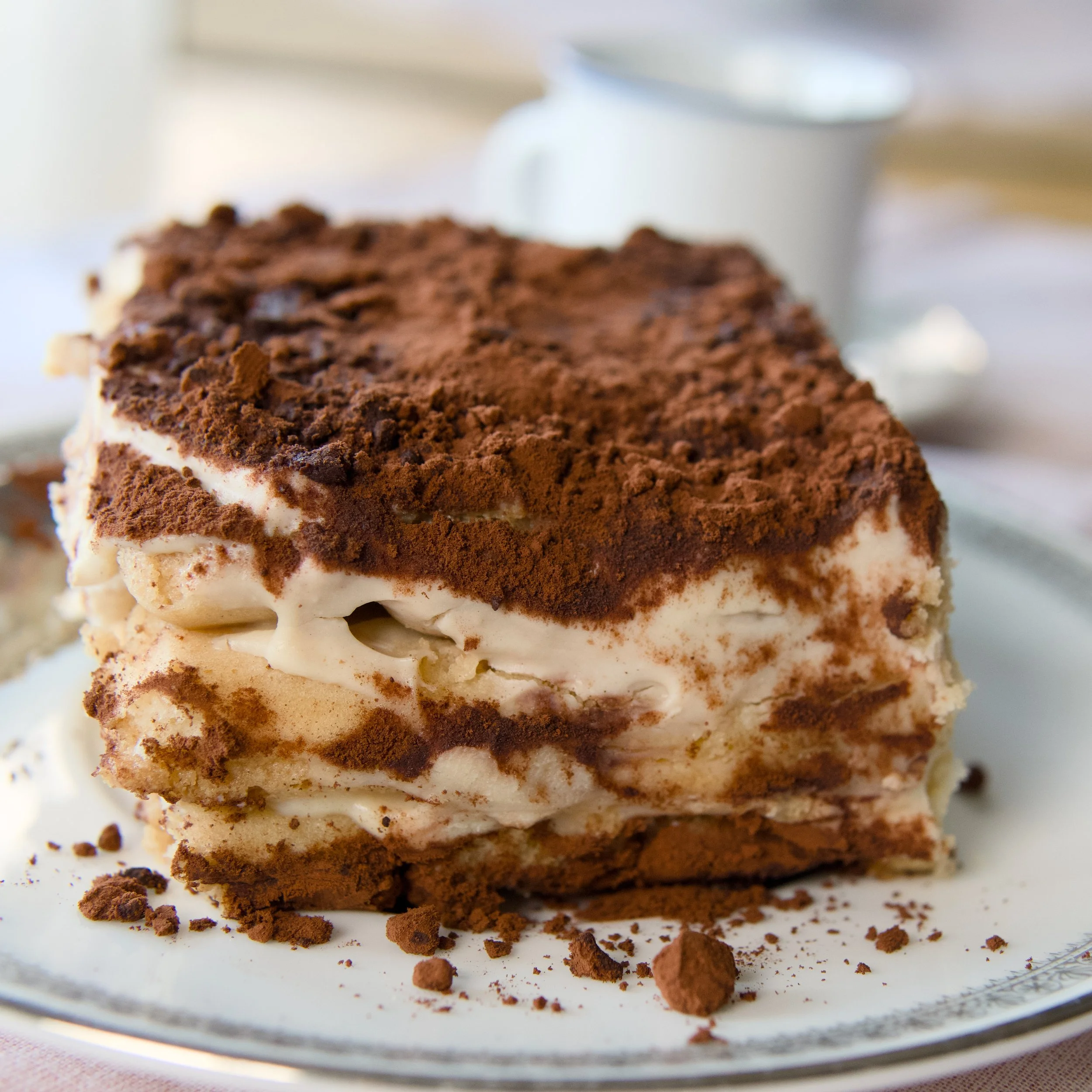 Traditional tiramisu