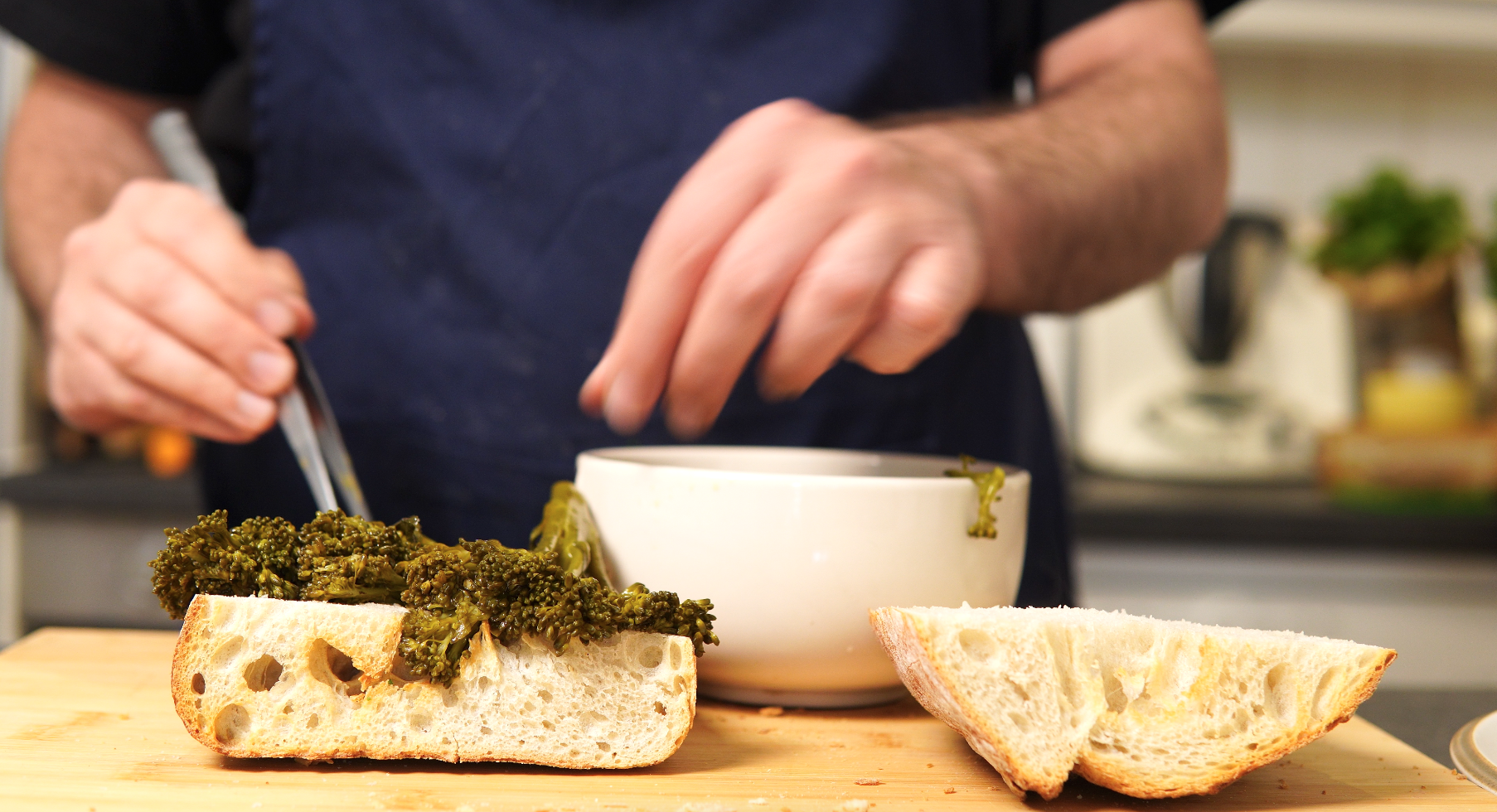 meatballs sub preparation