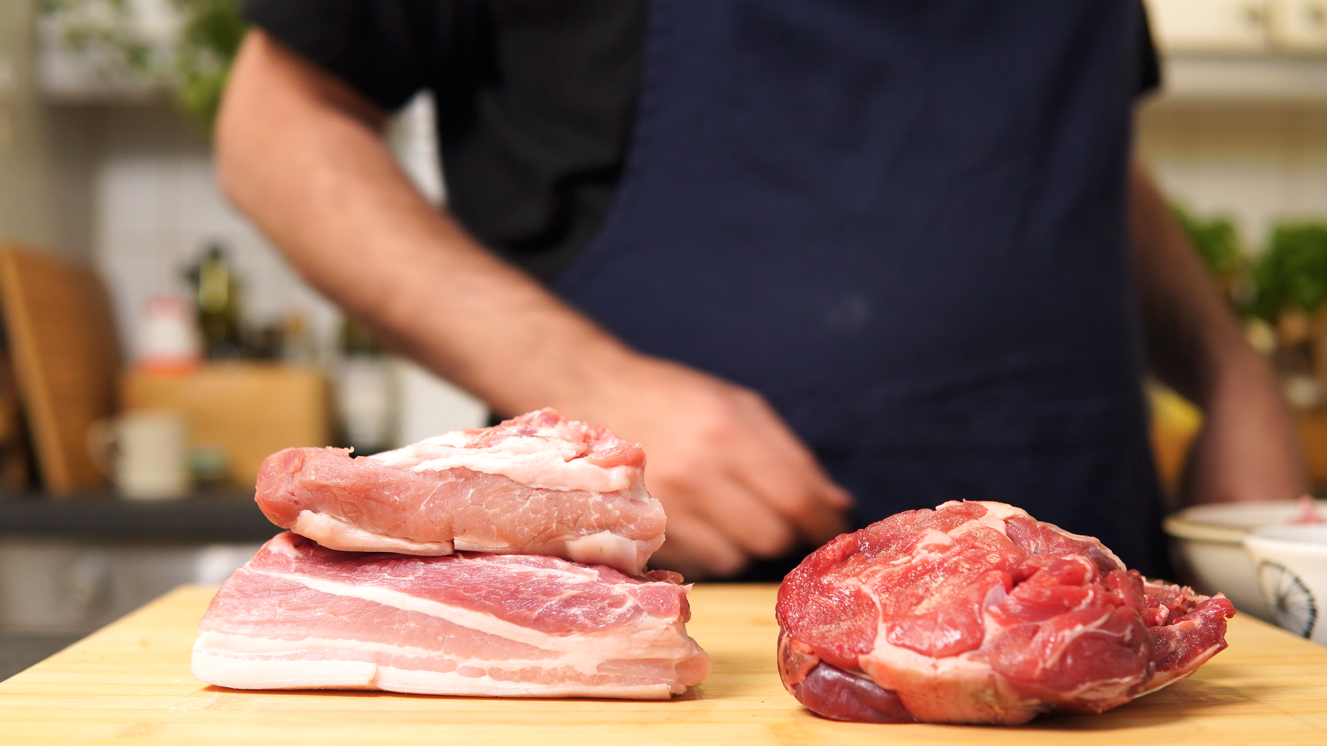 beef and pork meat for italian meatballs