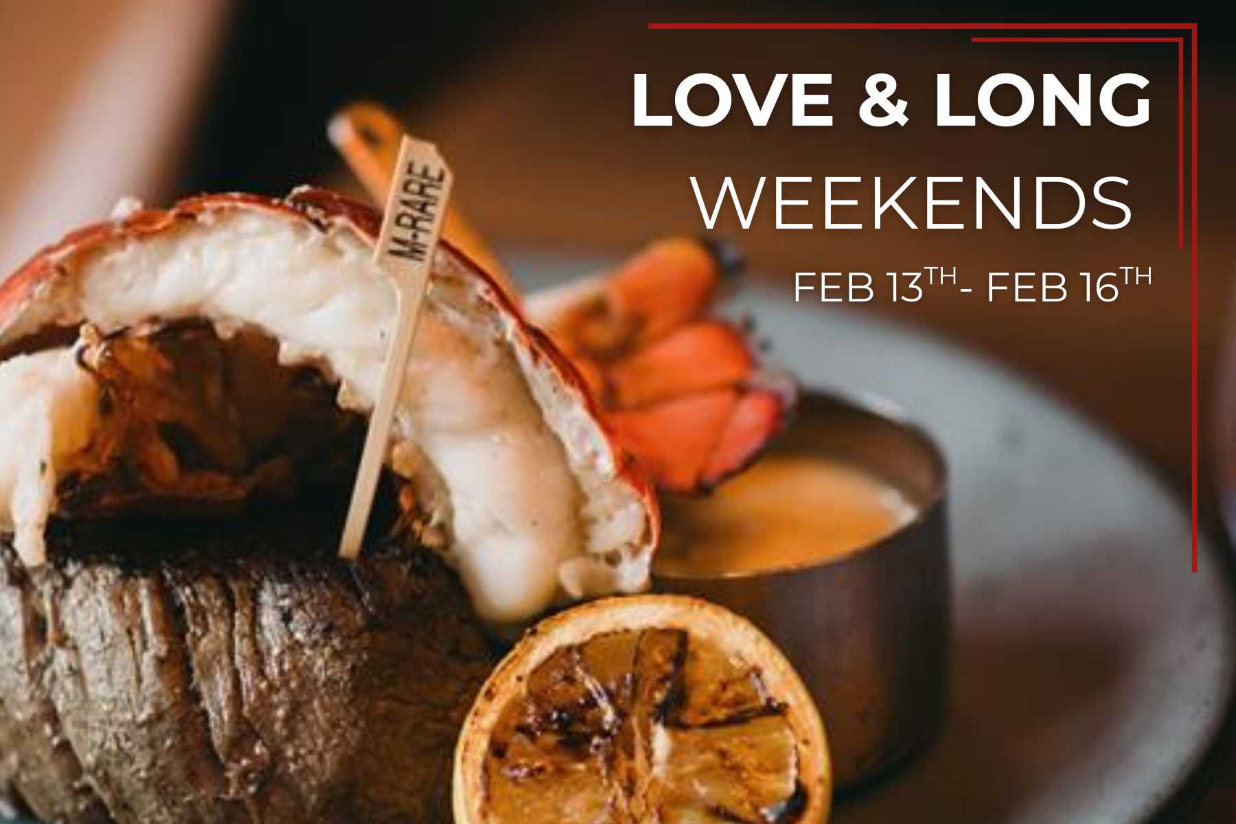 Love &amp; Long Weekends