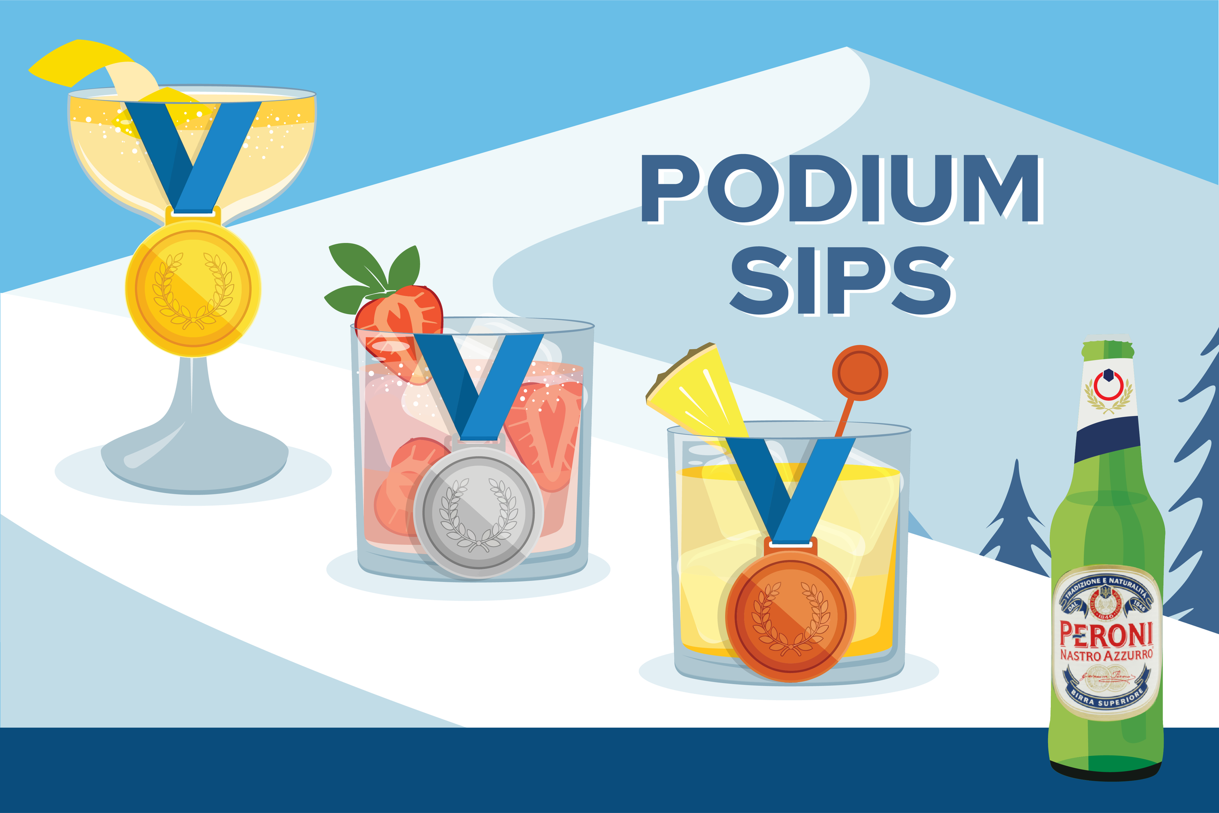 Podium Sips