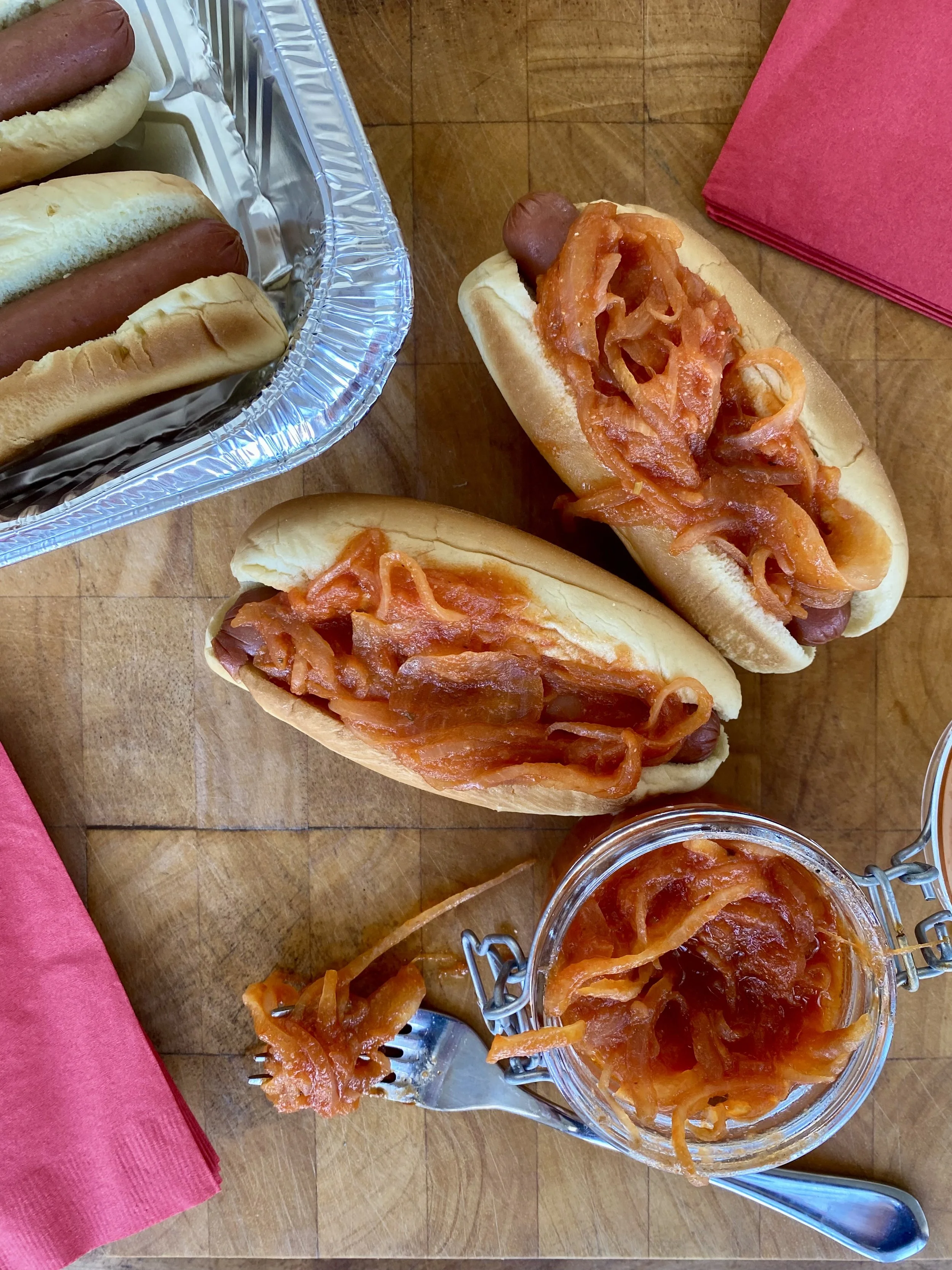 Hot Dog Onions