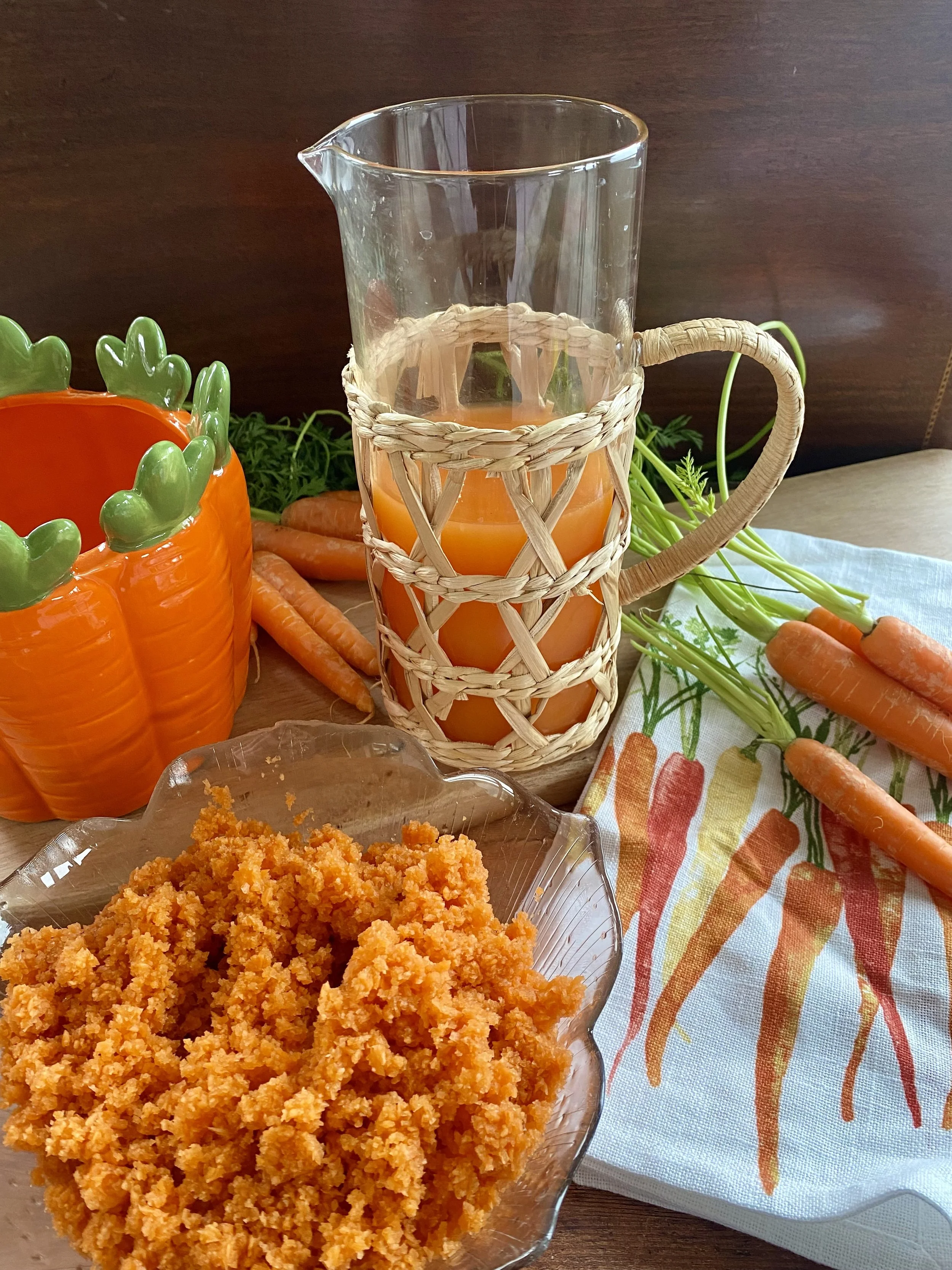 Homemade Carrot Juice