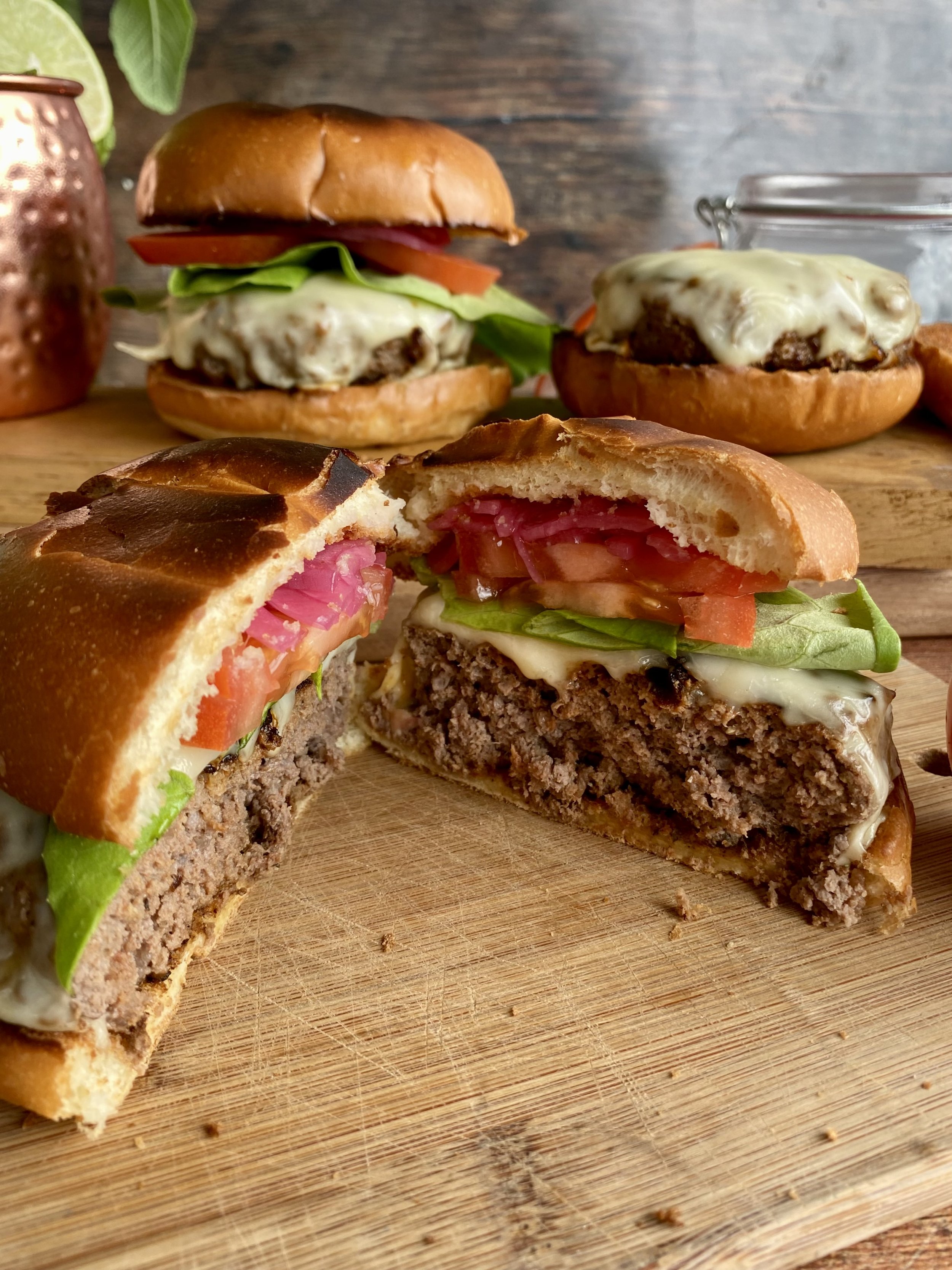 Homemade Beef Burgers
