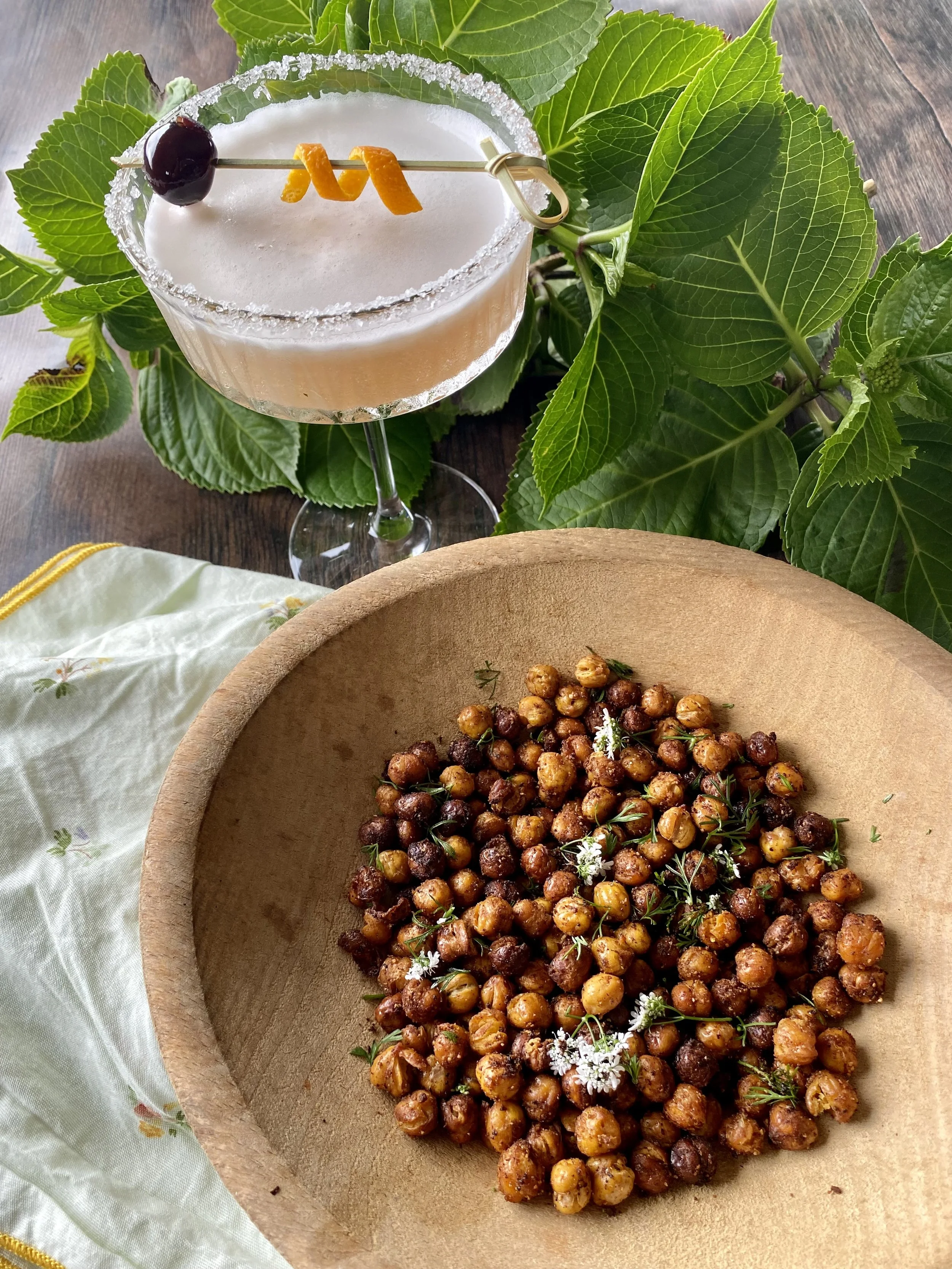 Spicy Roasted Chickpeas