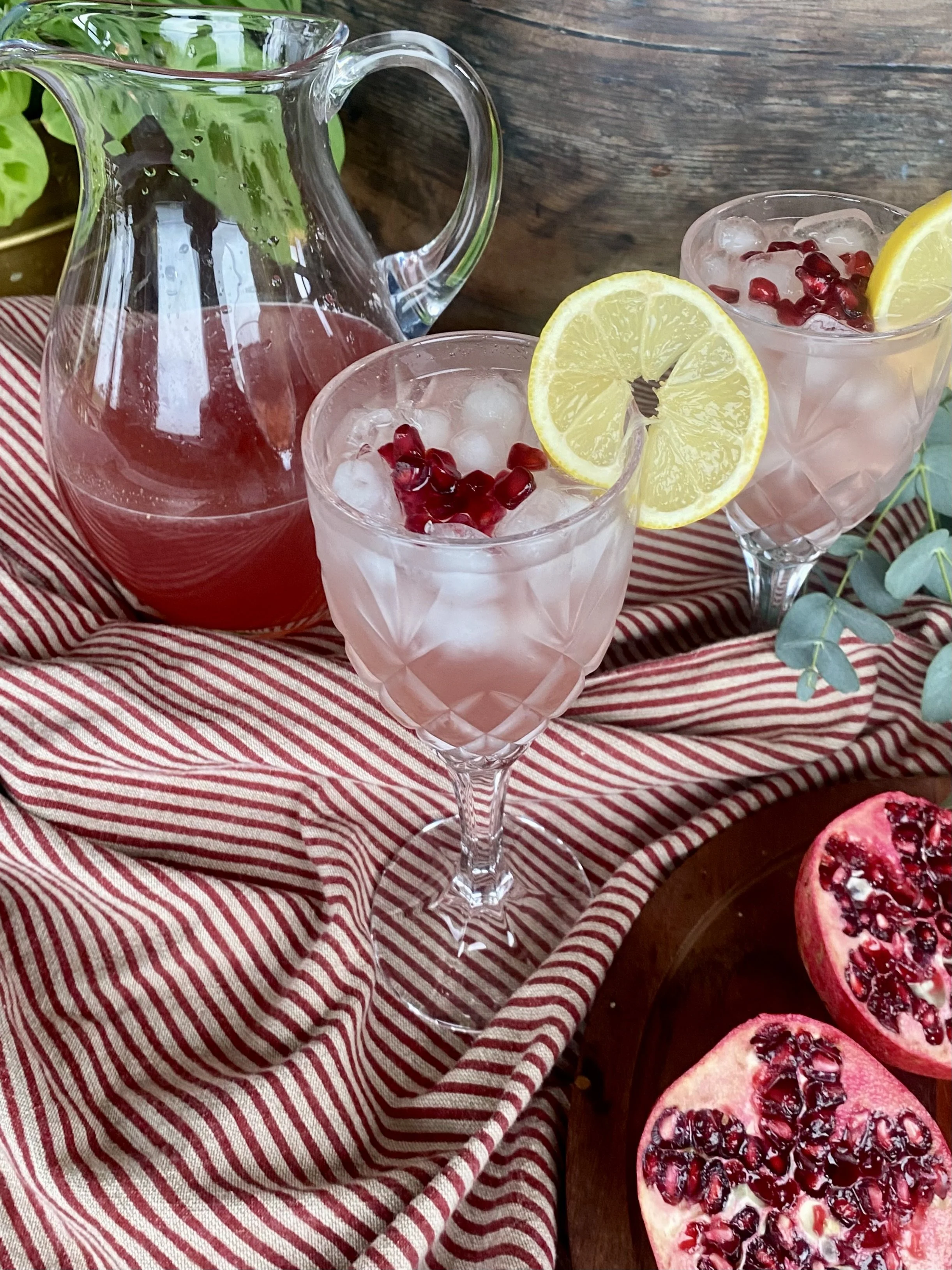 Sparkling Pomegranate Orange Cocktail Pitcher  (Copy)