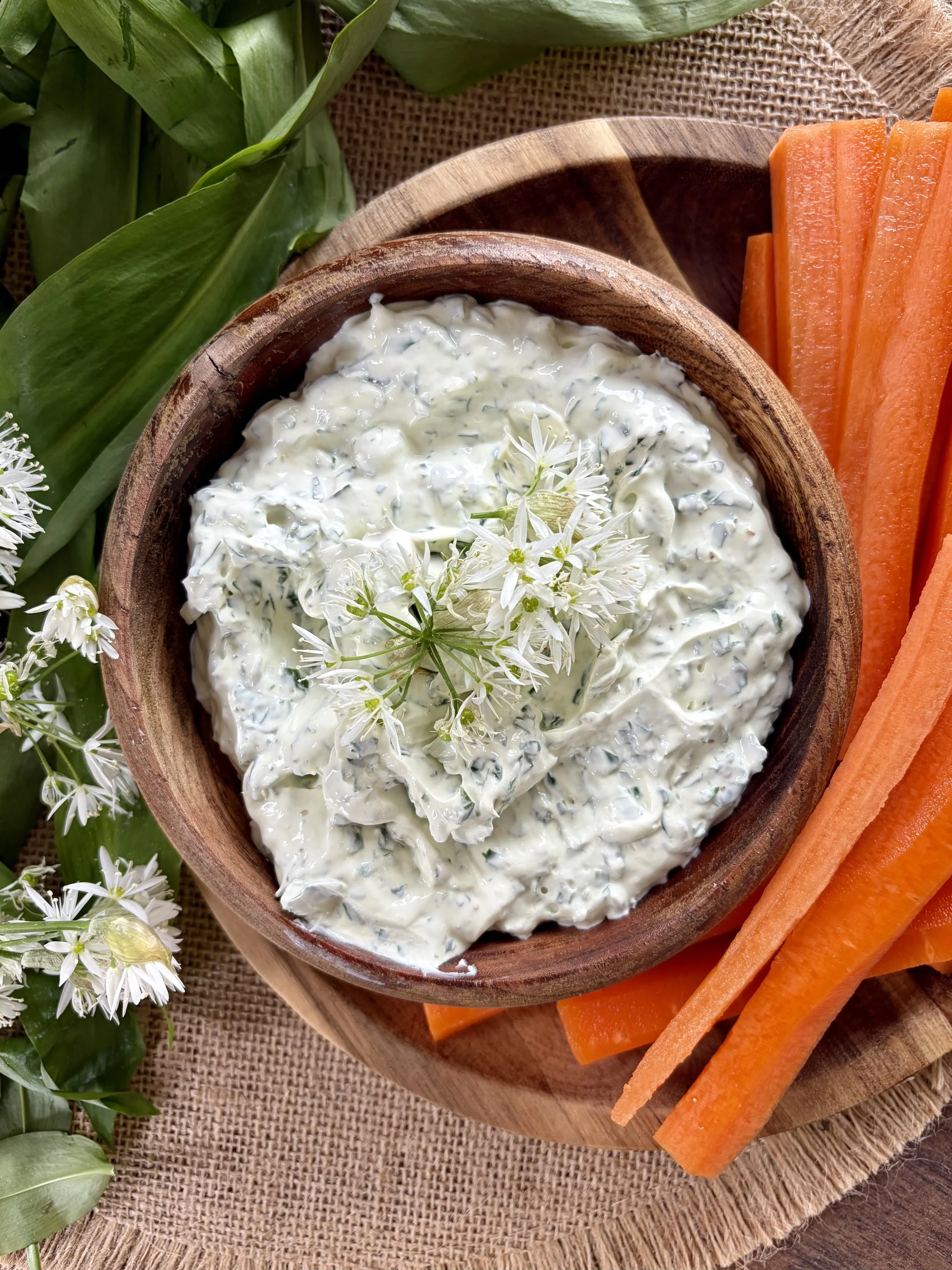 Wild Garlic Cheese Spread 