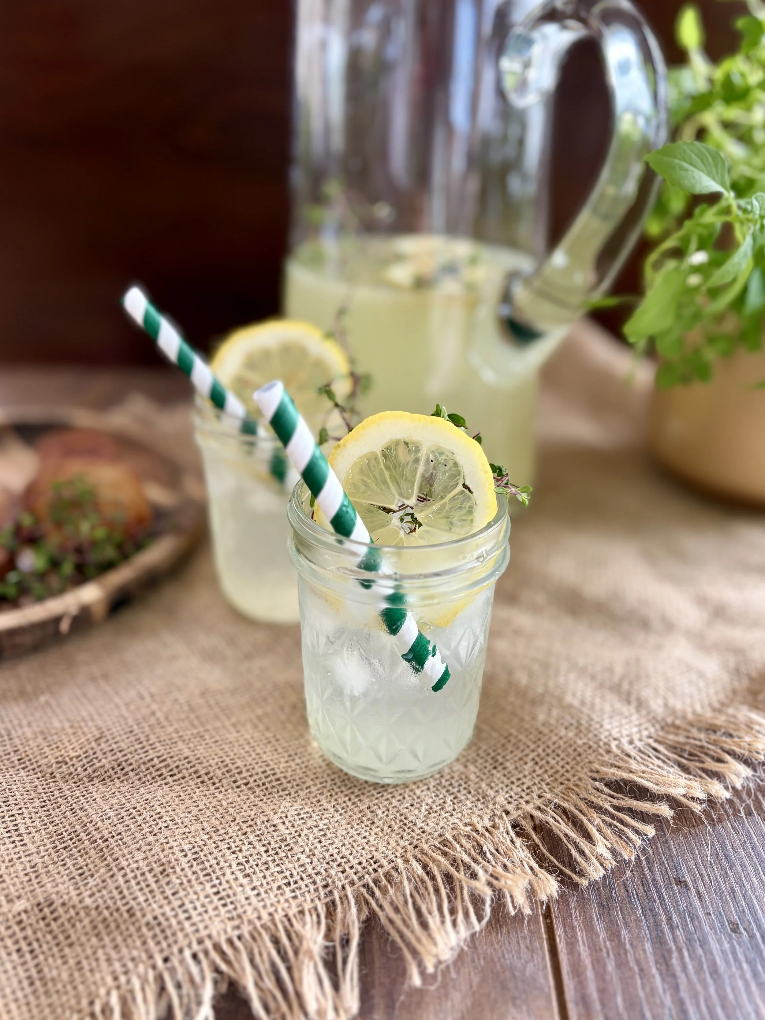 Thyme Lemonade Cocktail