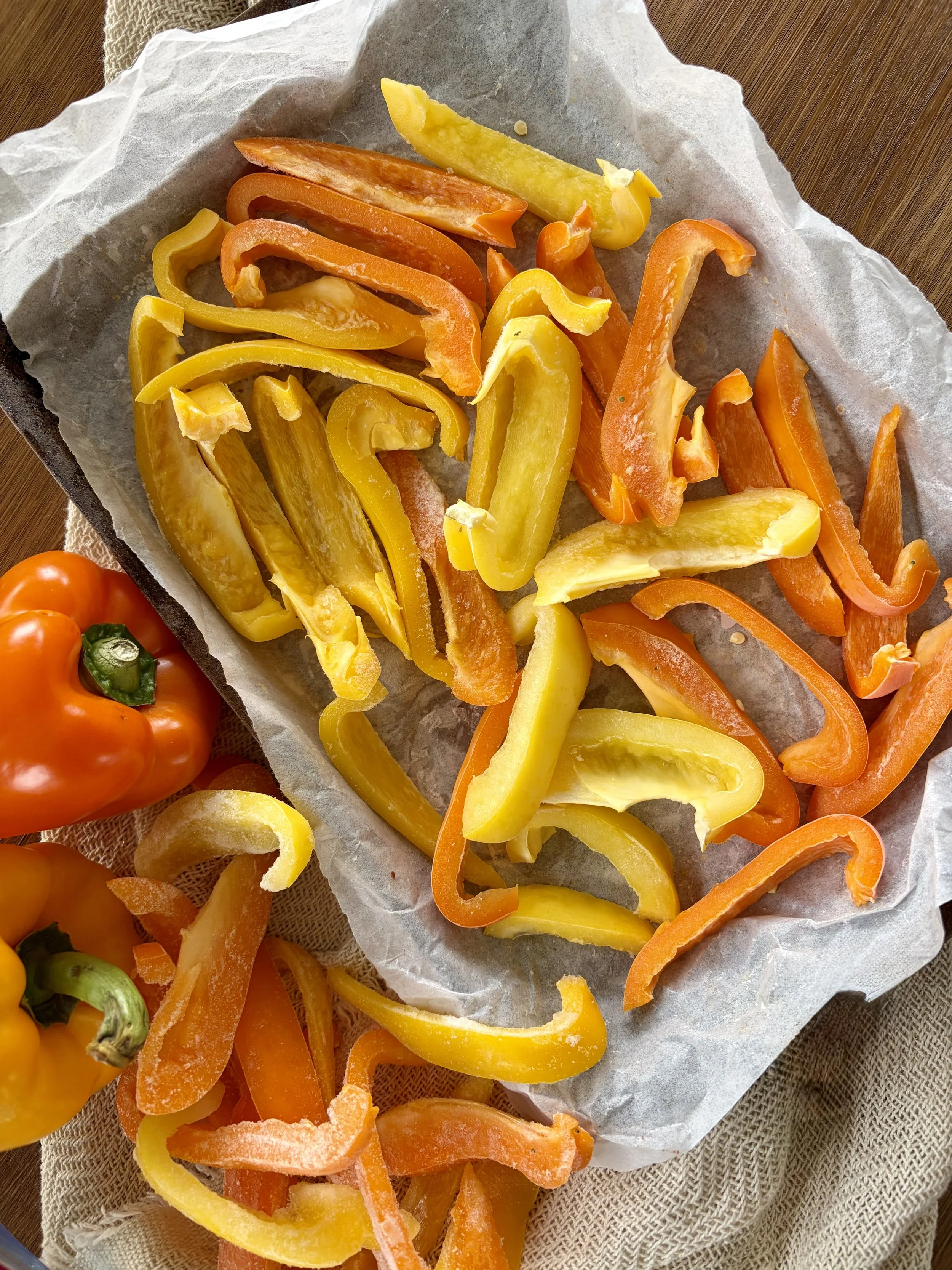 Freezing Peppers