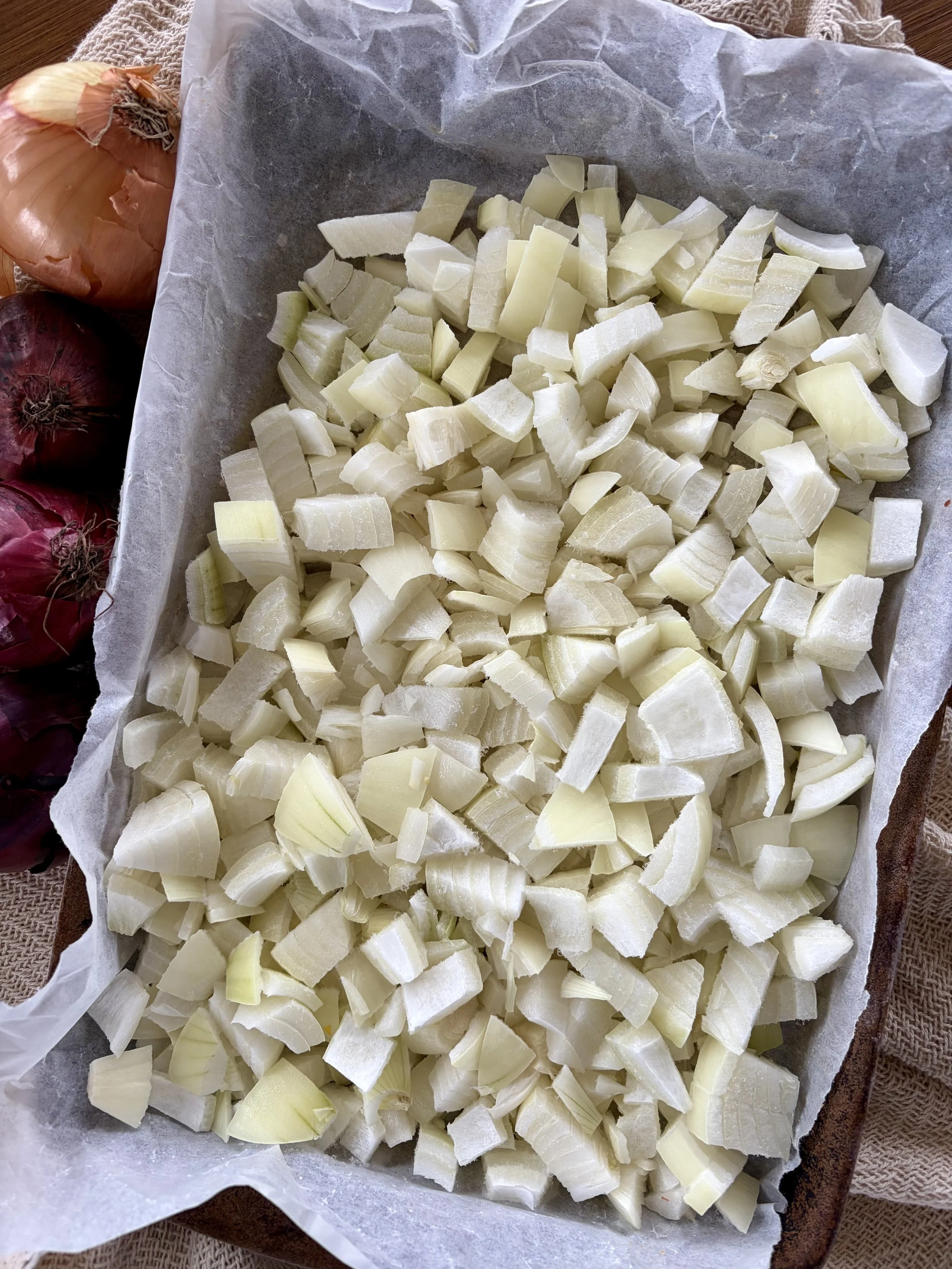 Freezing Onions