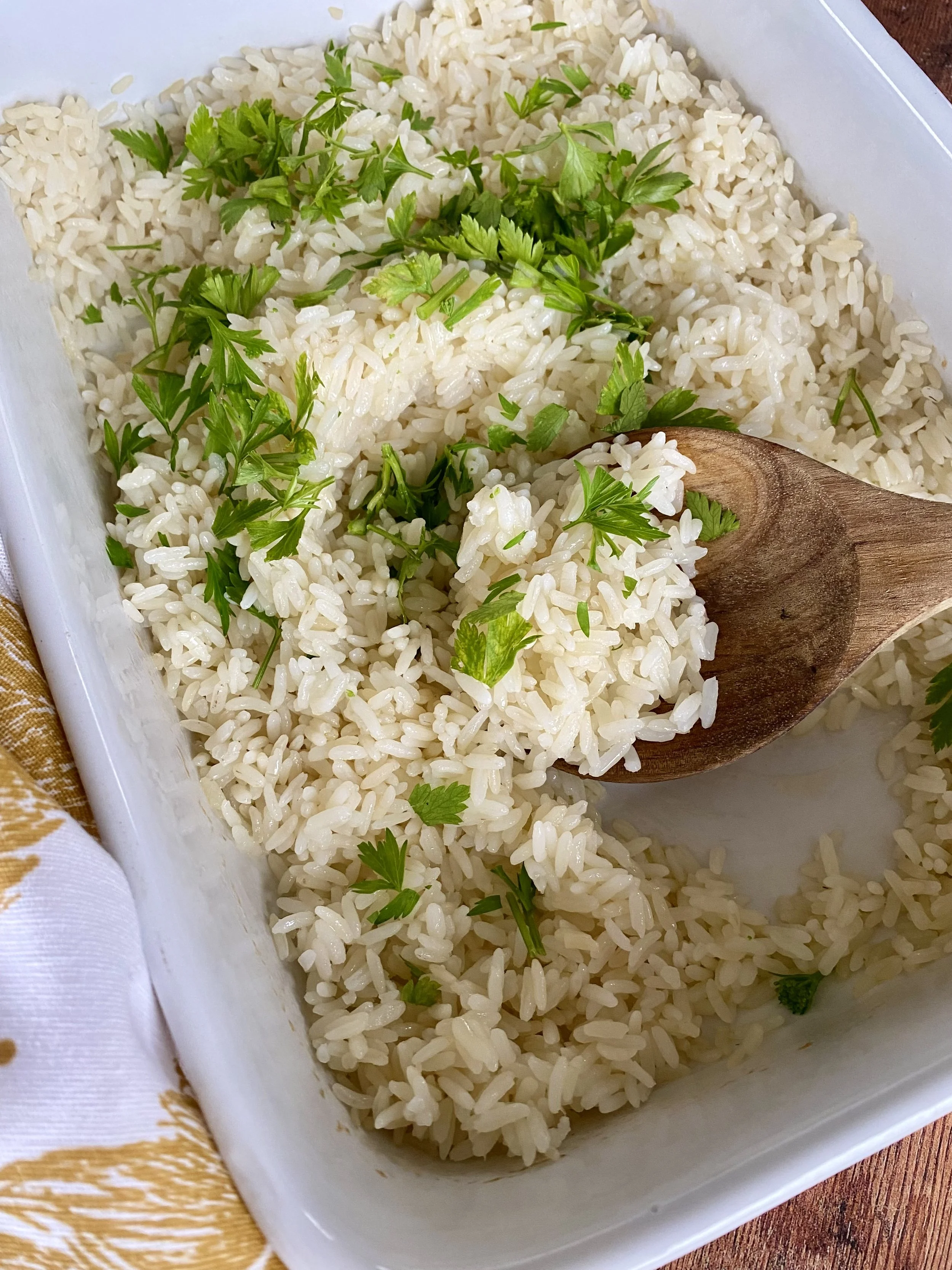 Oven Cooked Rice 