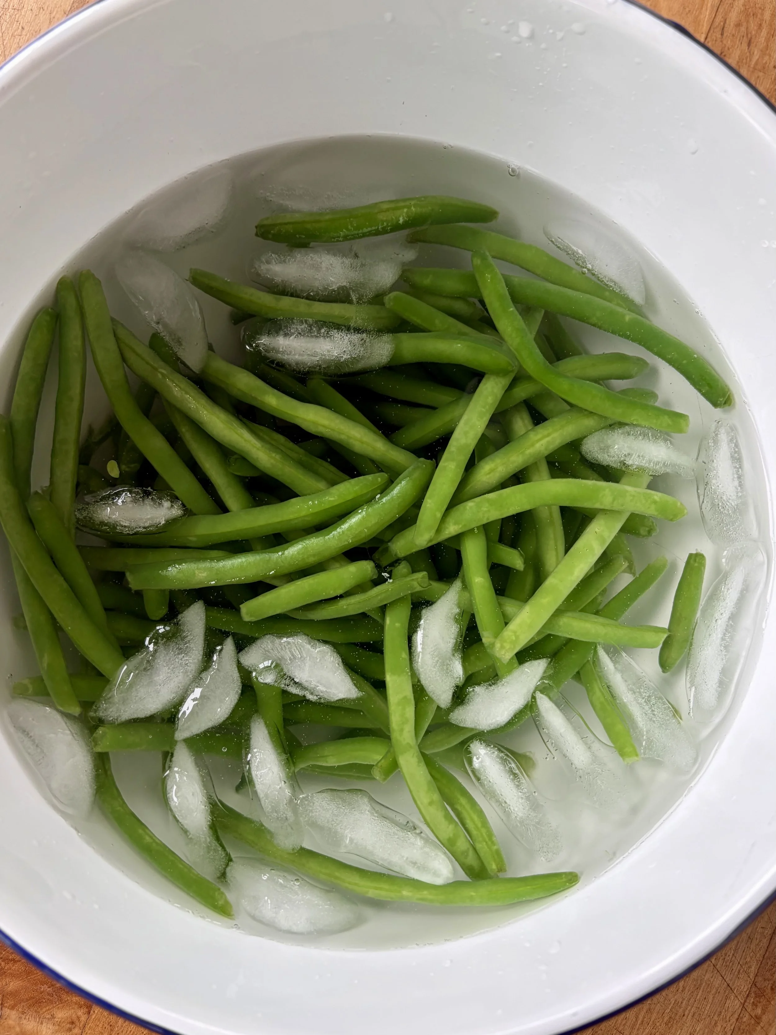 Blanching Vegetables